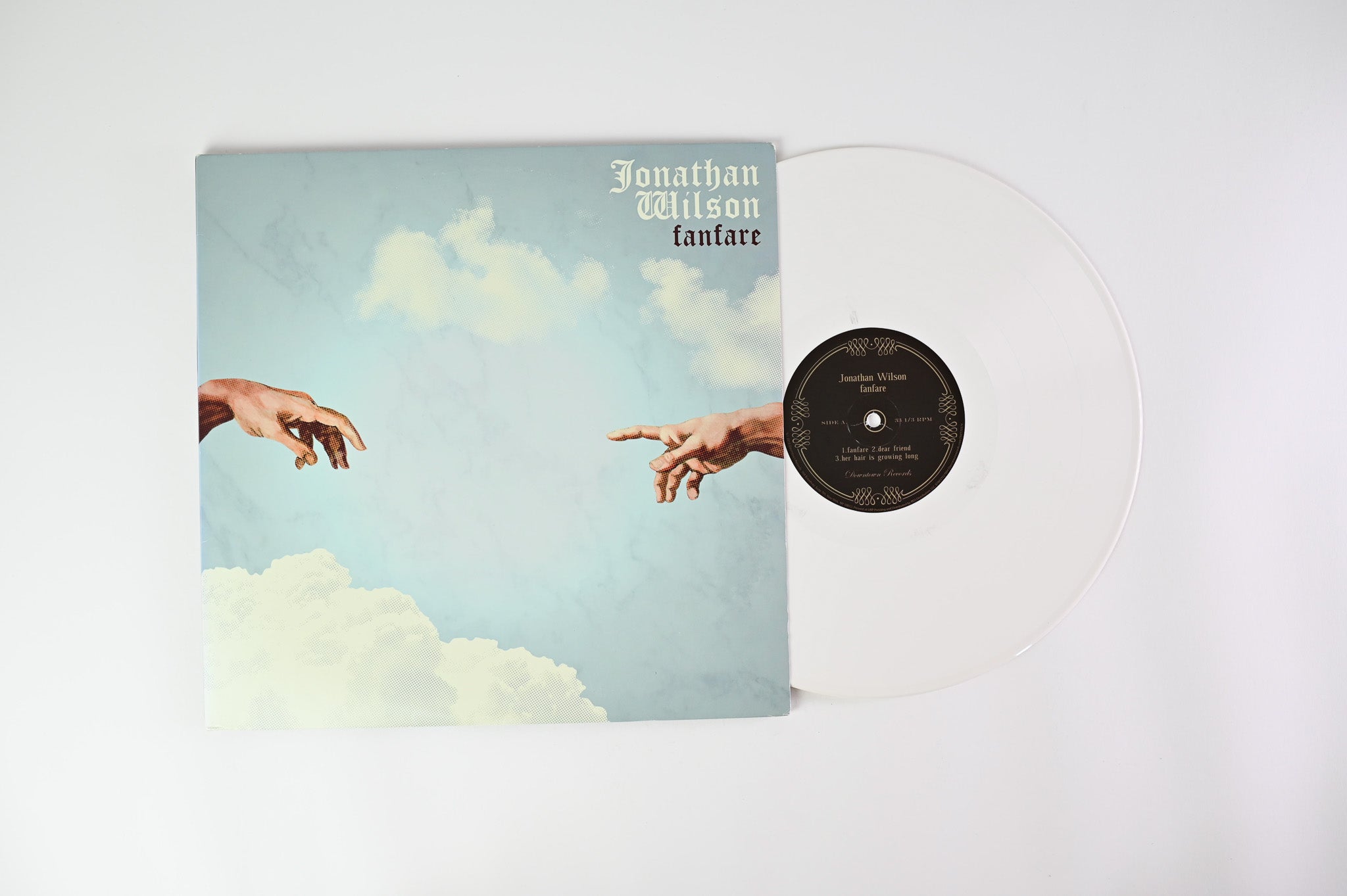 Jonathan Wilson - Fanfare on Downtown - White Vinyl