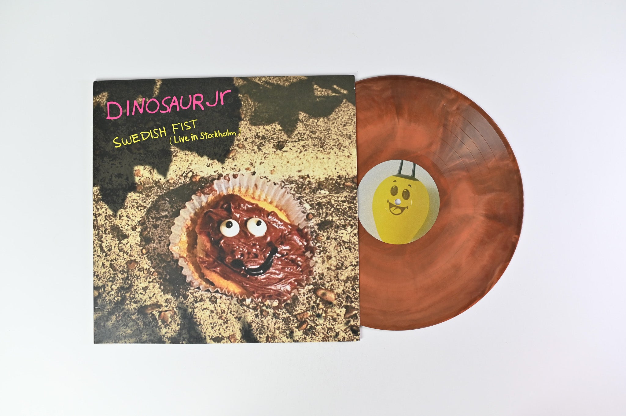 Dinosaur Jr. - Swedish Fist (Live In Stockholm) on Cherry Red Records Brown Marbled Vinyl