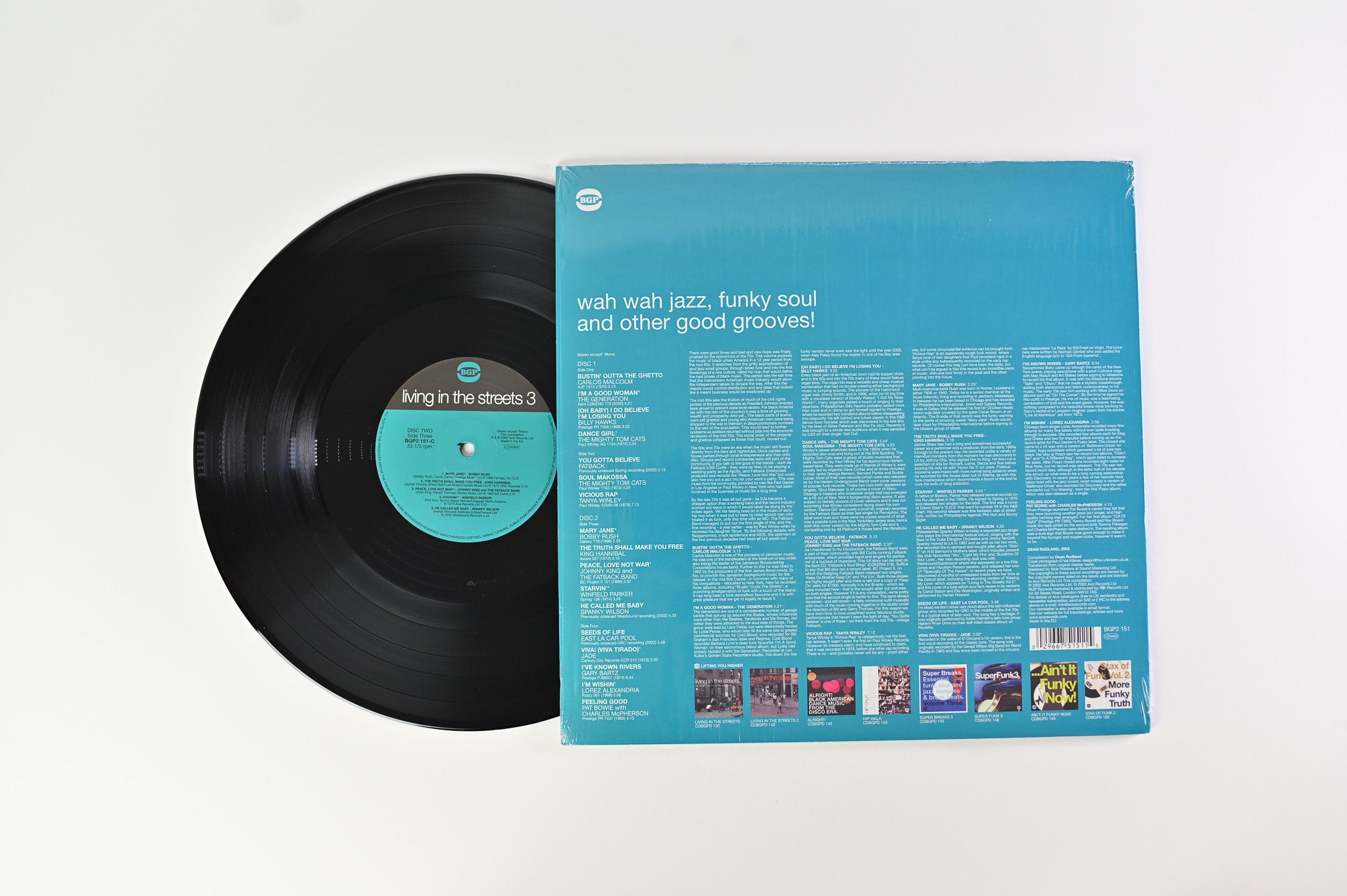 Various - Living In The Streets 3 - Busting Out Of The Ghetto on BGP Records