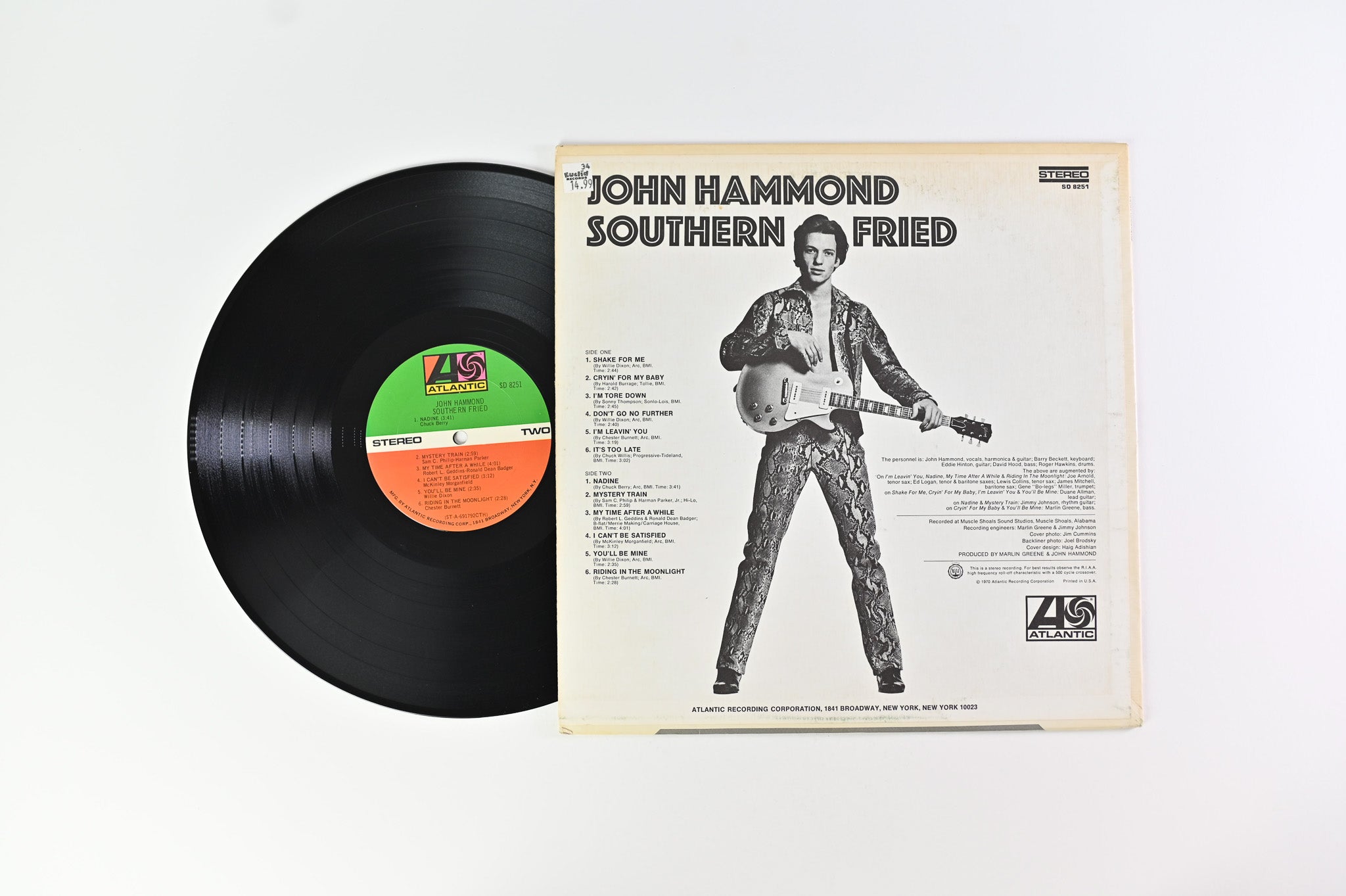 John Paul Hammond - Southern Fried on Atlantic