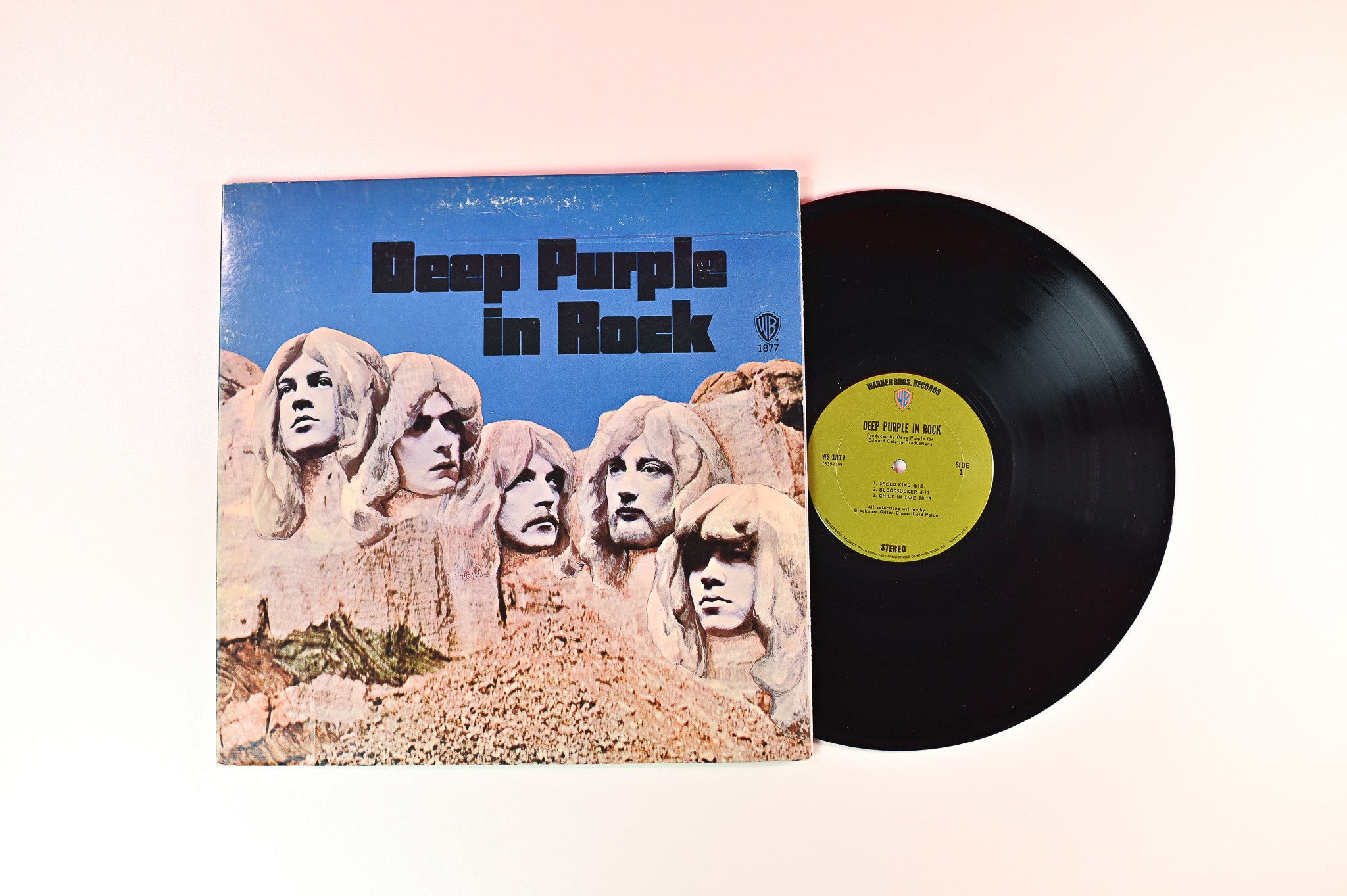 Deep Purple - In Rock on Warner Bros. Records