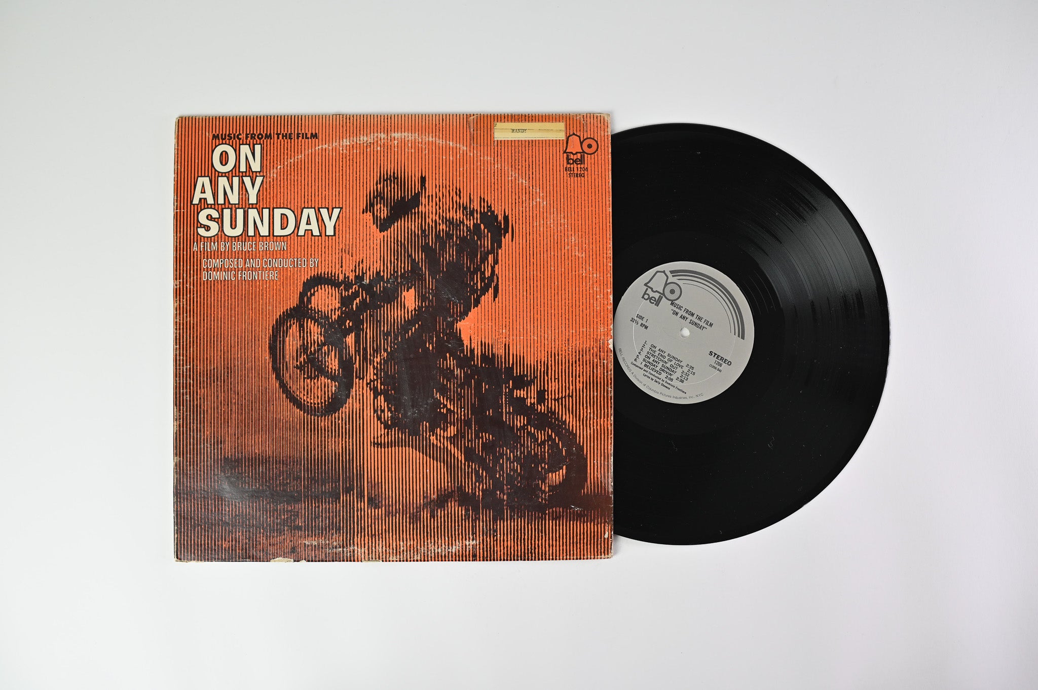 Dominic Frontiere - On Any Sunday on Bell Records