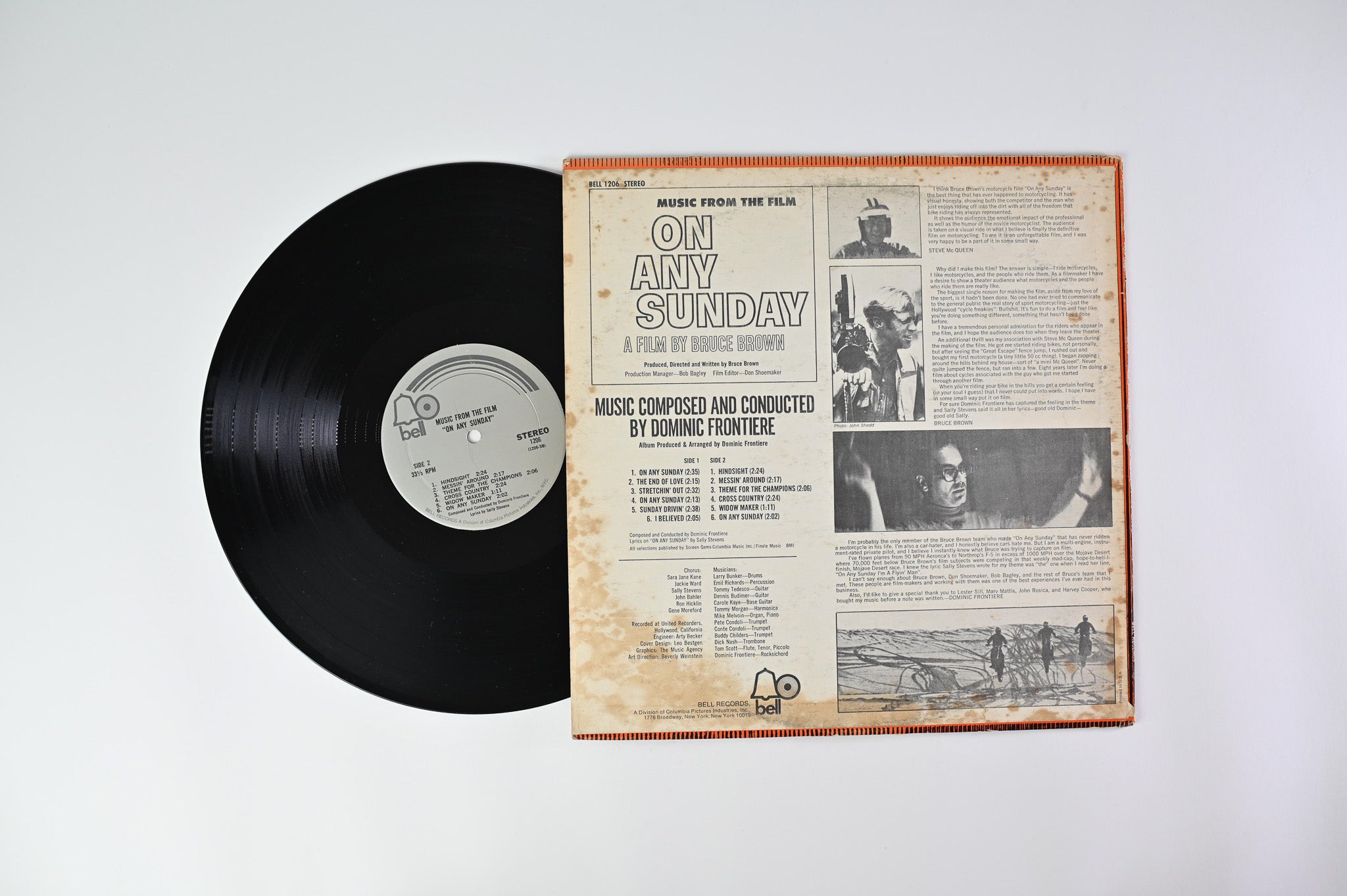 Dominic Frontiere - On Any Sunday on Bell Records