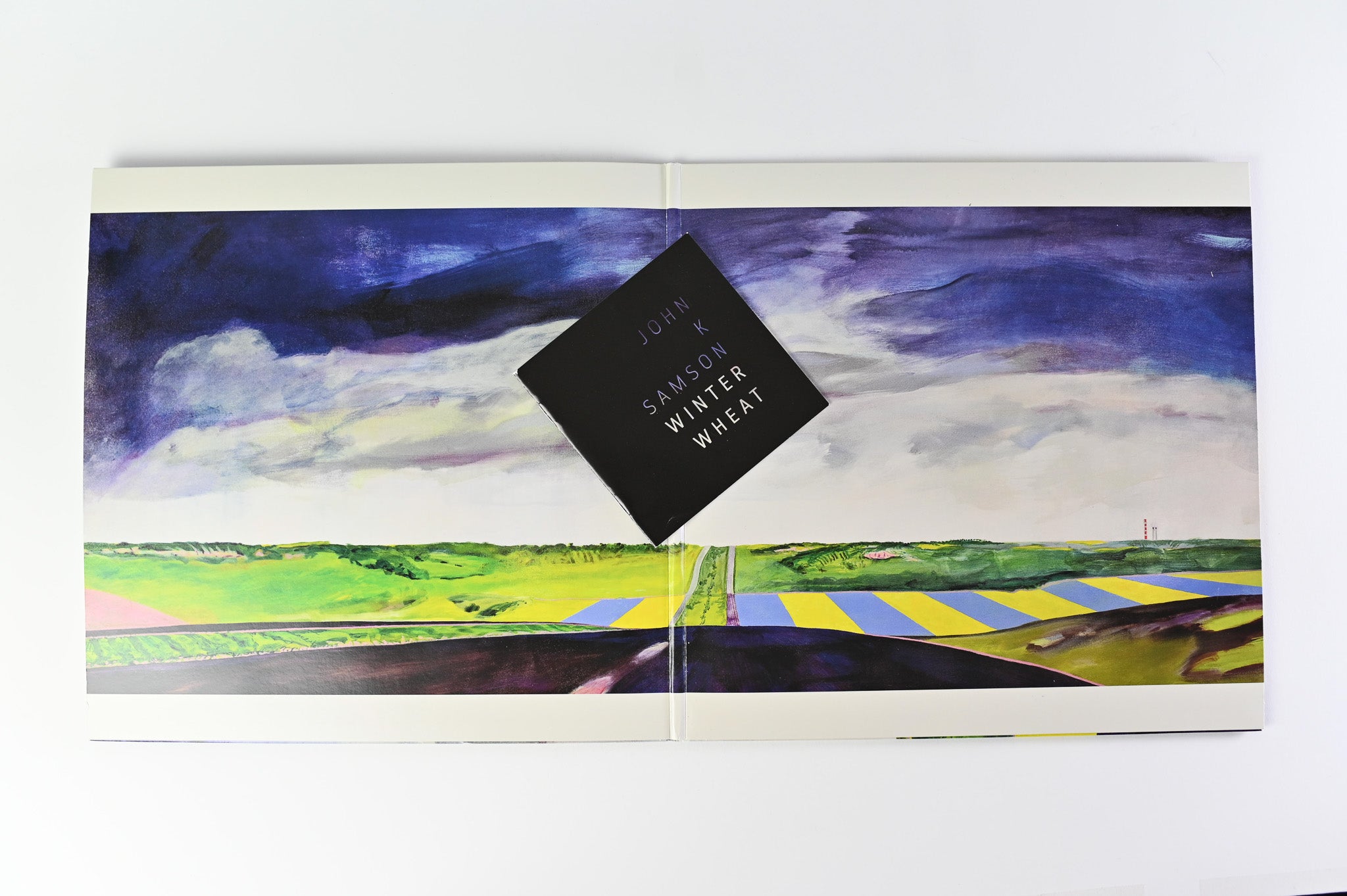 John K. Samson - Winter Wheat on Anti Epitaph Blue / Yellow Vinyl
