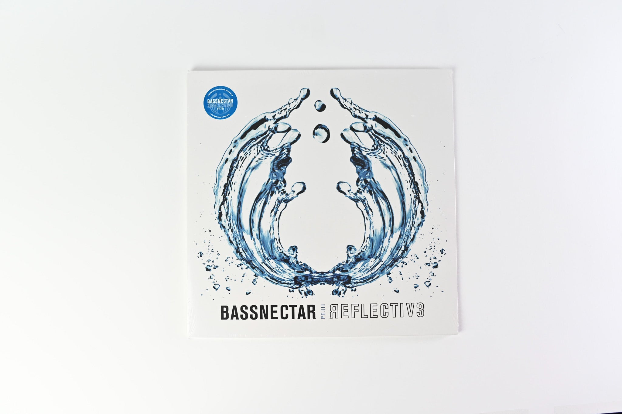 Bassnectar - Reflective - Part 3 on Amorphous Music Ltd Blue Vinyl Sealed