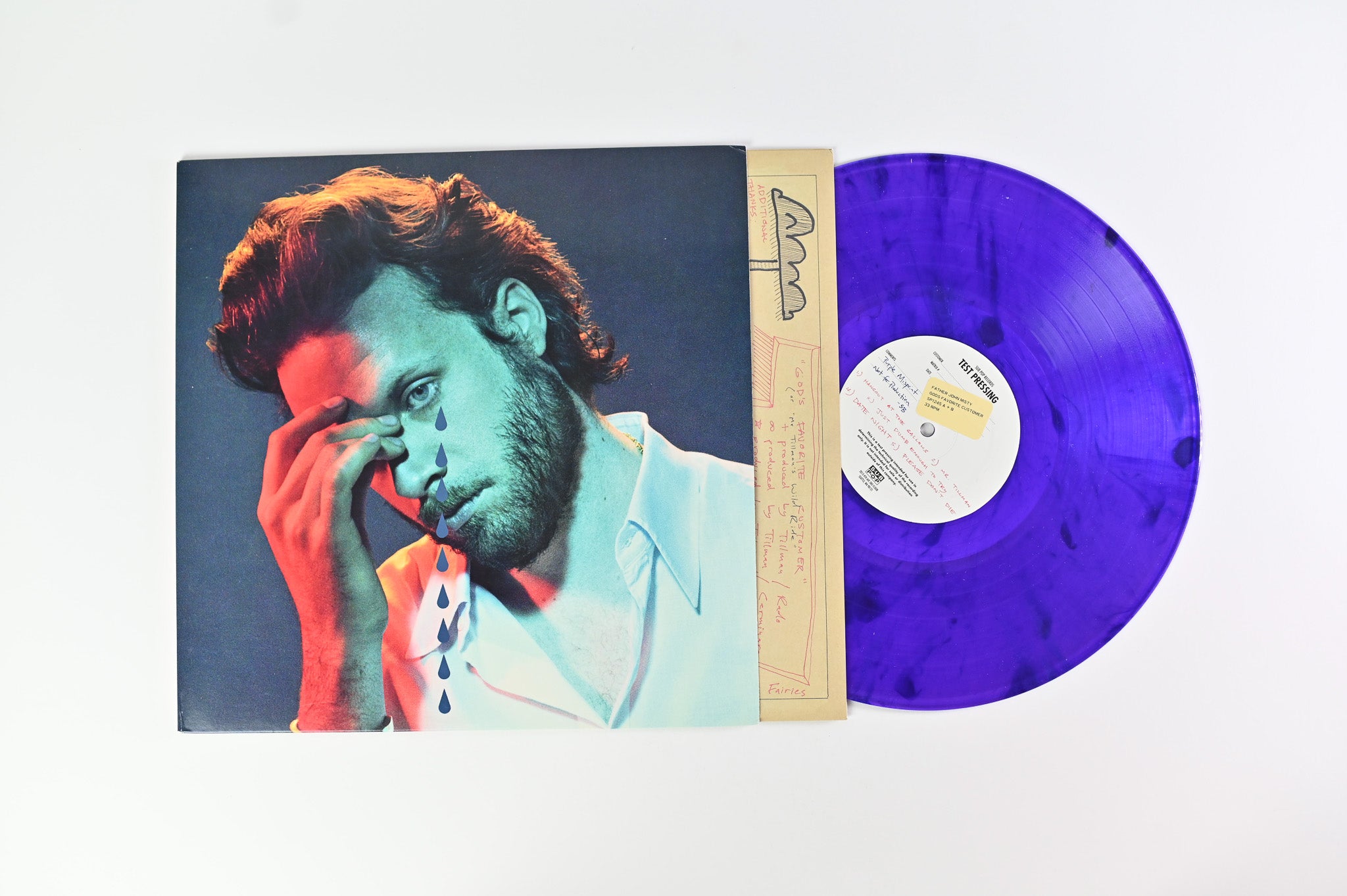 Father John Misty - God's Favorite Customer on Sub Pop - Purple Vinyl