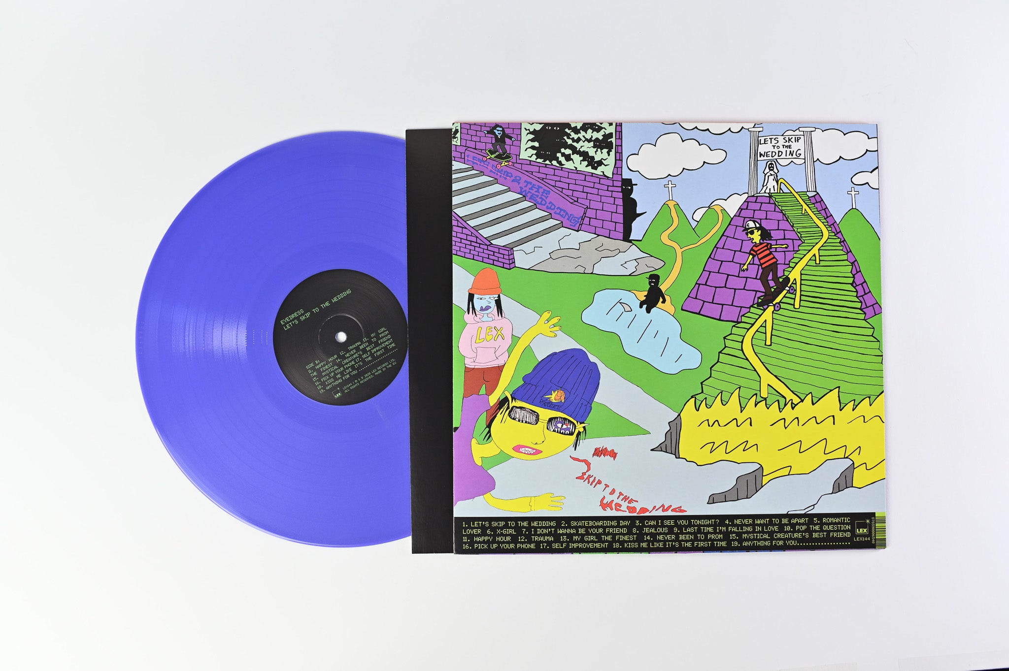 Eyedress - Let’s Skip To The Wedding on Lex Purple Vinyl