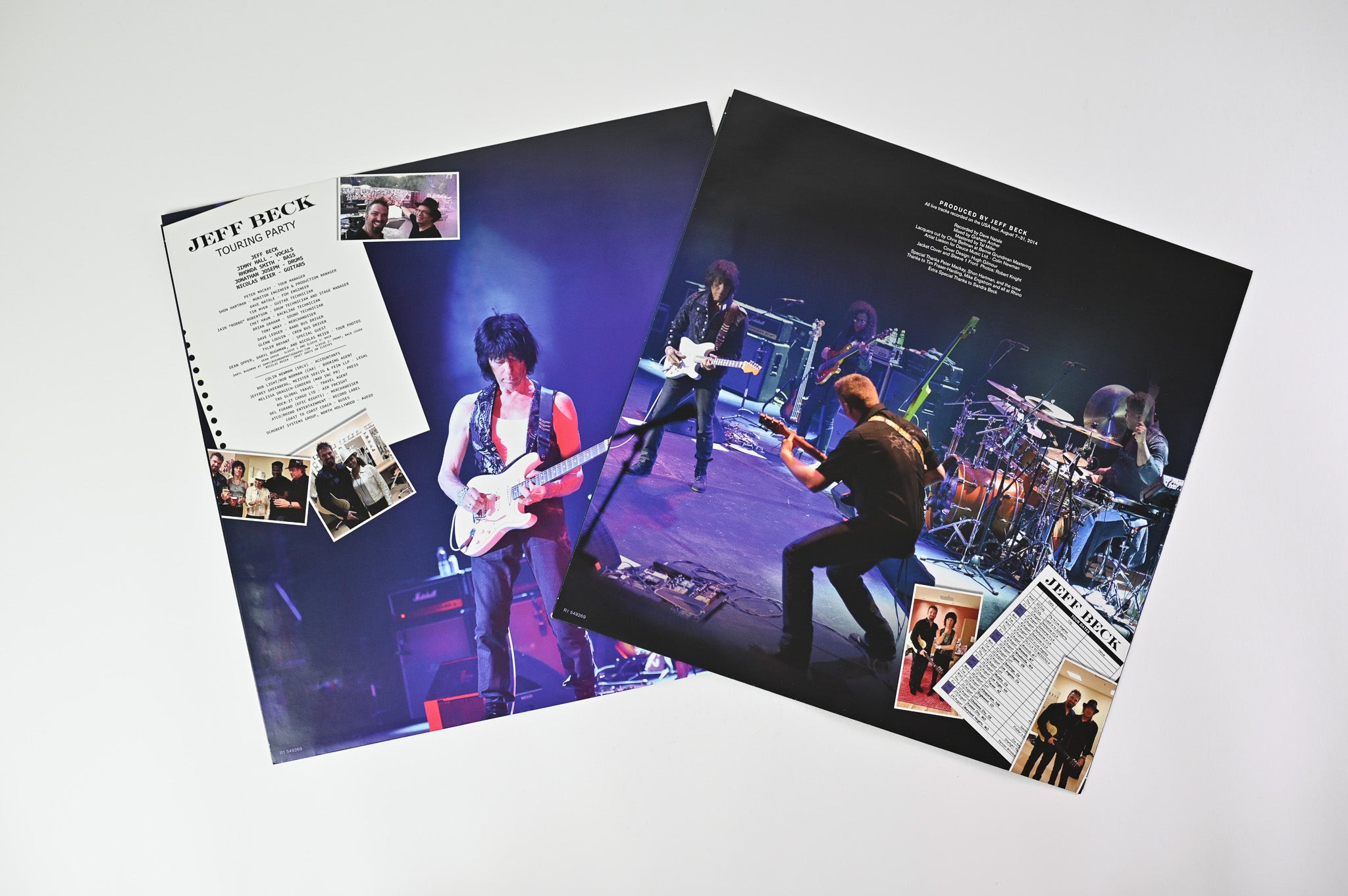 Jeff Beck - Live+ on ATCO Records