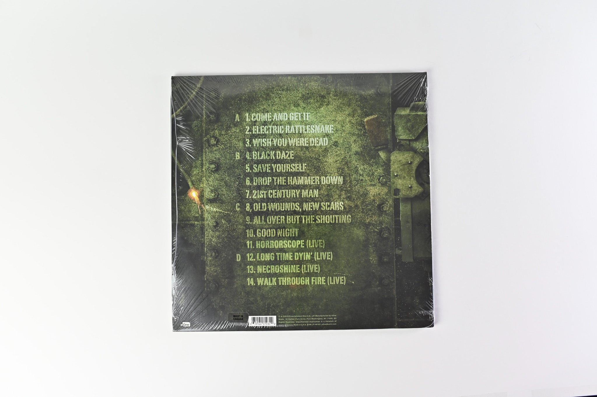 Overkill - The Electric Age on eOne Deluxe Edition RSD Black Friday 2019 Sealed