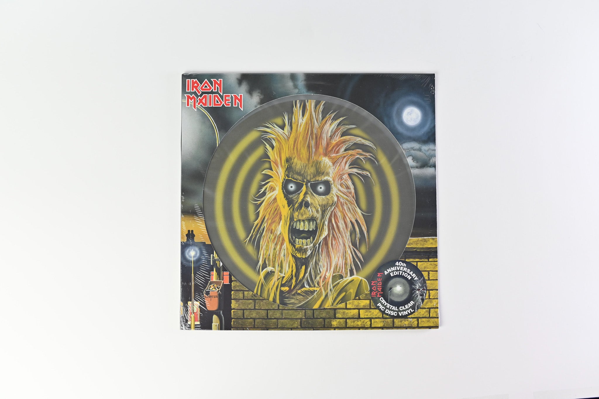 Iron Maiden - Iron Maiden on BMG Sanctuary 40th Anniversary Clear Vinyl Picture Disc Reissue Sealed