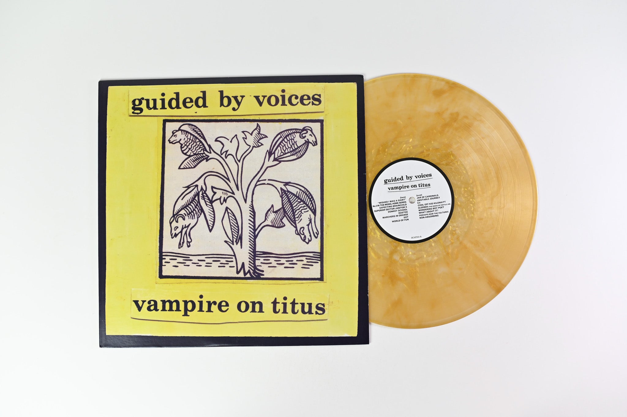 Guided By Voices - Vampire On Titus on Scat Records Gold Vinyl