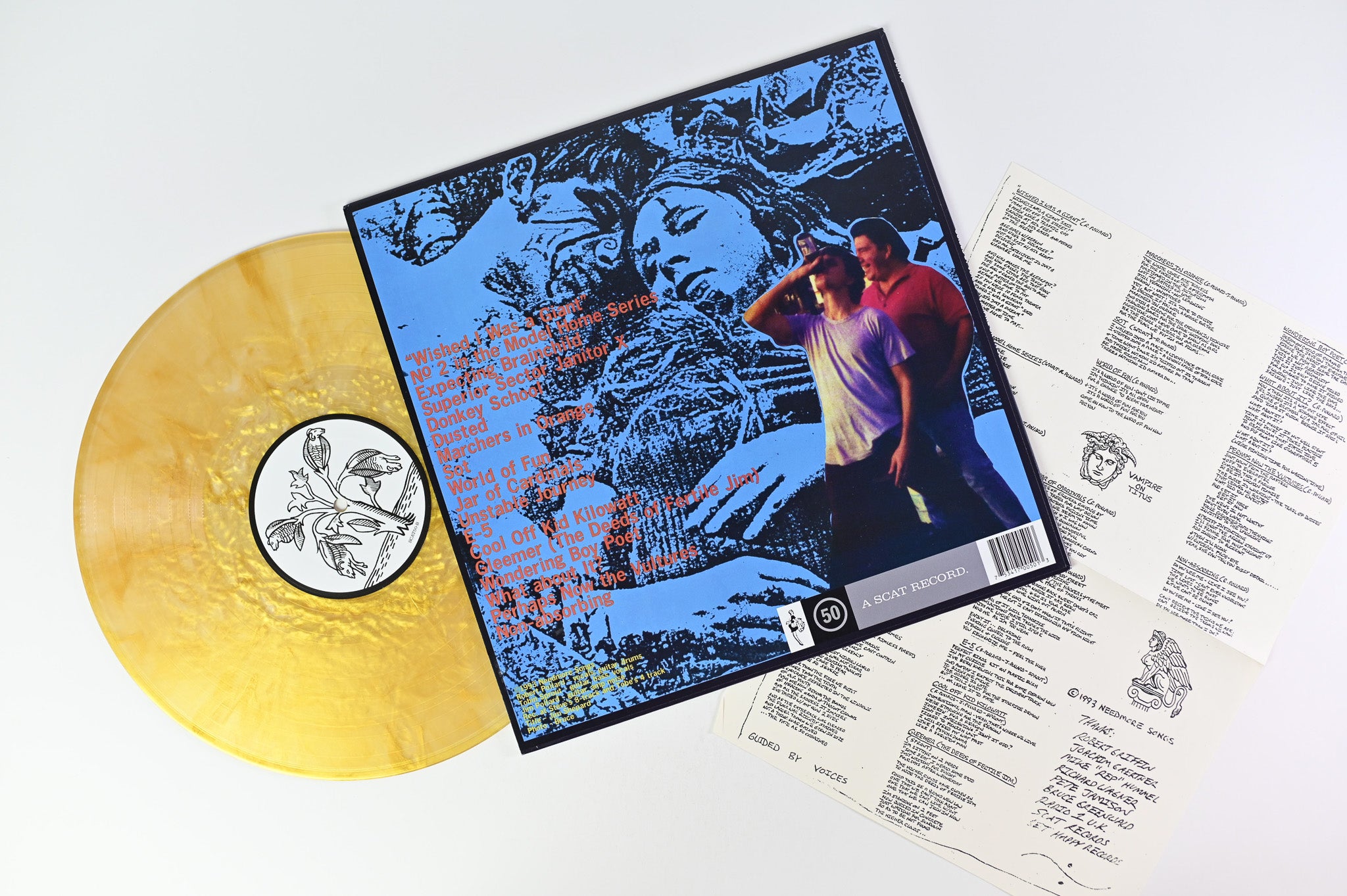 Guided By Voices - Vampire On Titus on Scat Records Gold Vinyl