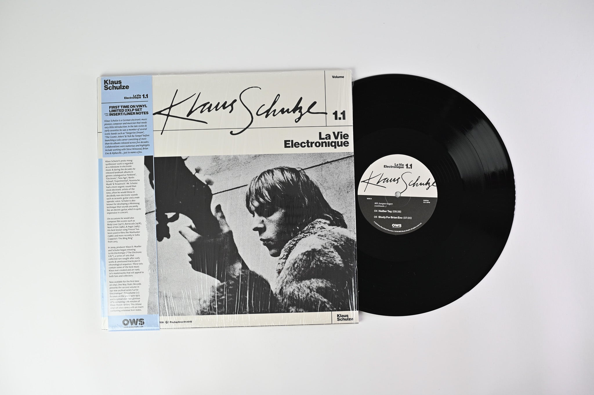 Klaus Schulze - La Vie Electronique Volume 1.1 on One Way Static Records