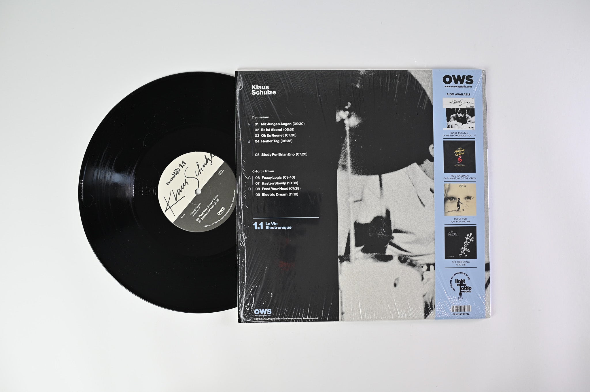 Klaus Schulze - La Vie Electronique Volume 1.1 on One Way Static Records