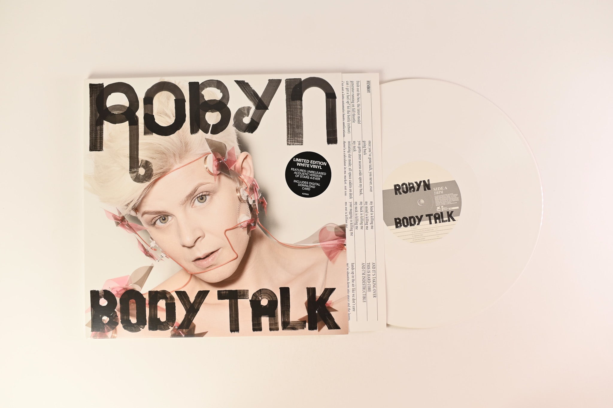 Robyn - Body Talk on Konichiwa Records Ltd RSD White Reissue