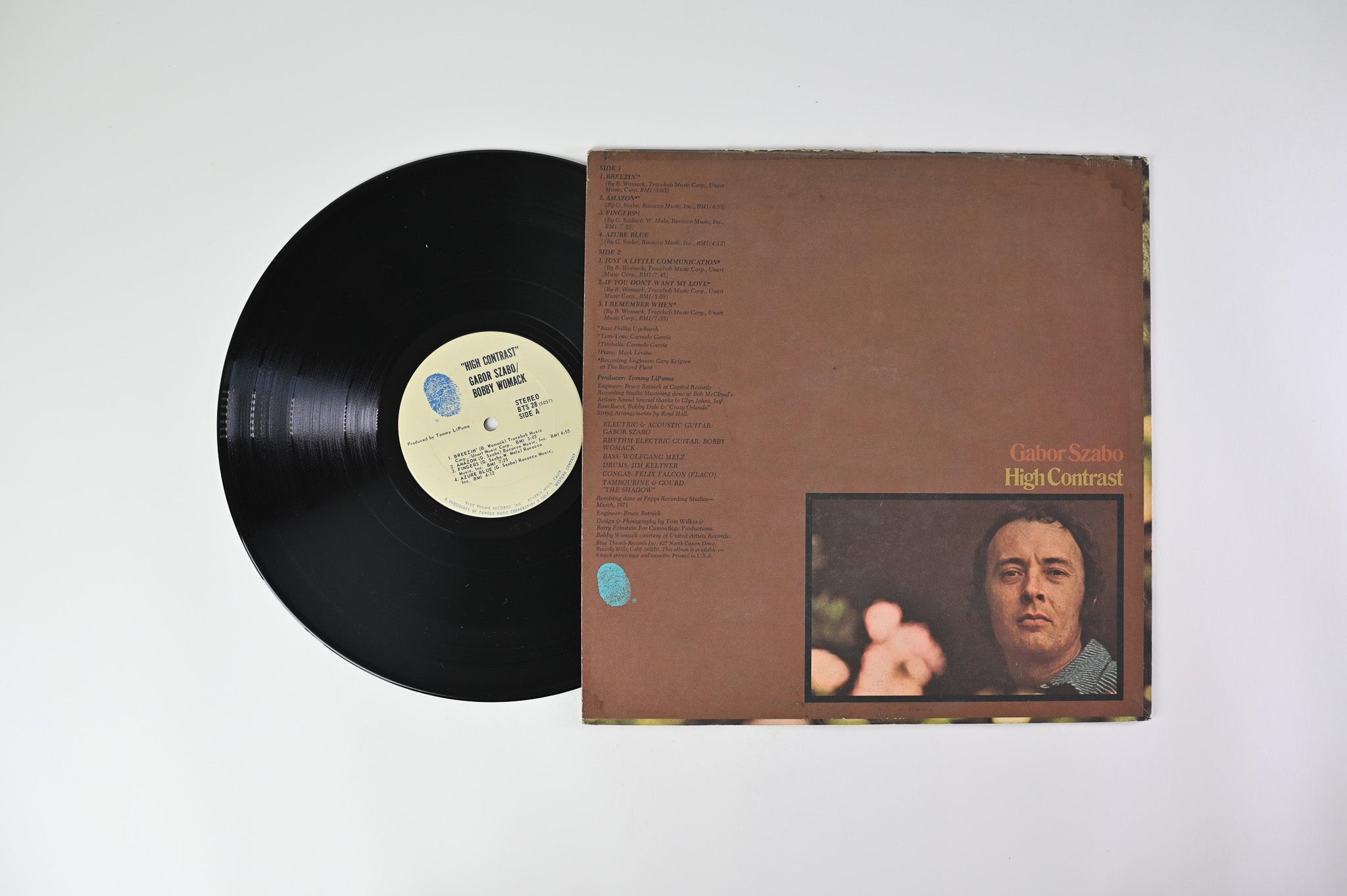 Gabor Szabo - High Contrast on Blue Thumb Records