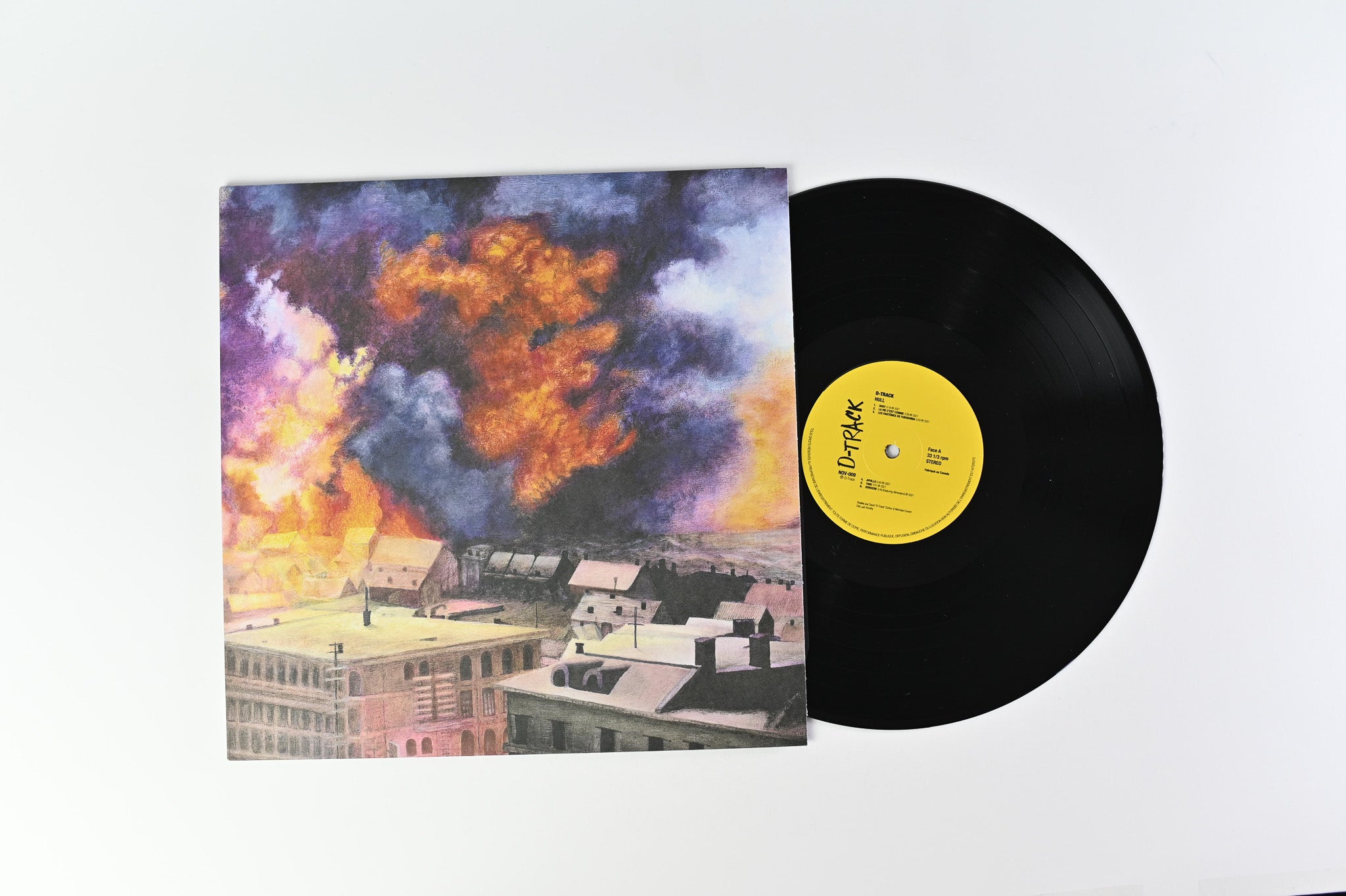 D-Track & Nicholas Craven - Hull on Novelty Ltd Edition with 7" Flexi