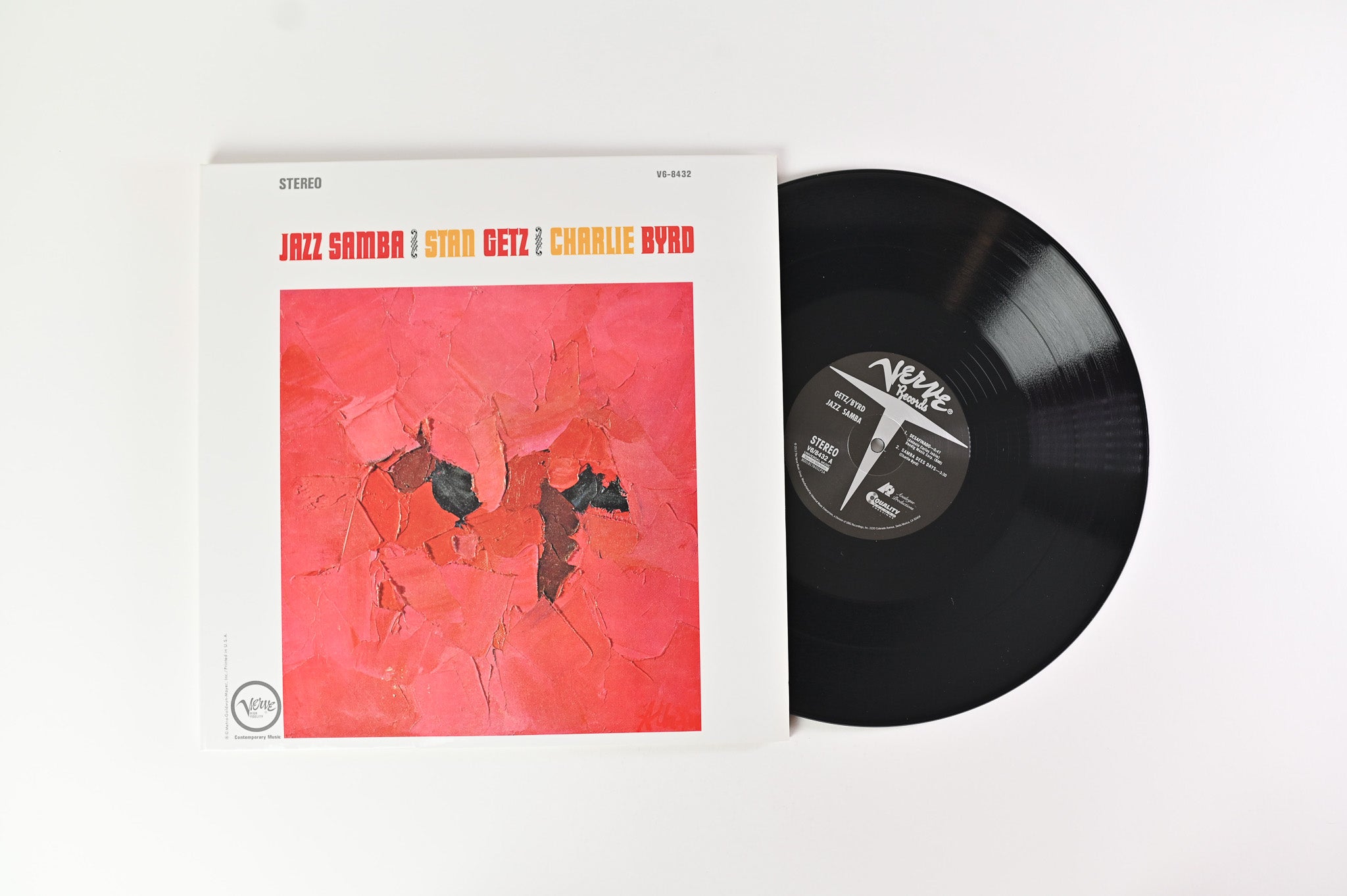 Stan Getz - Jazz Samba on Analogue Productions - 2-lp 45 RPM 200g