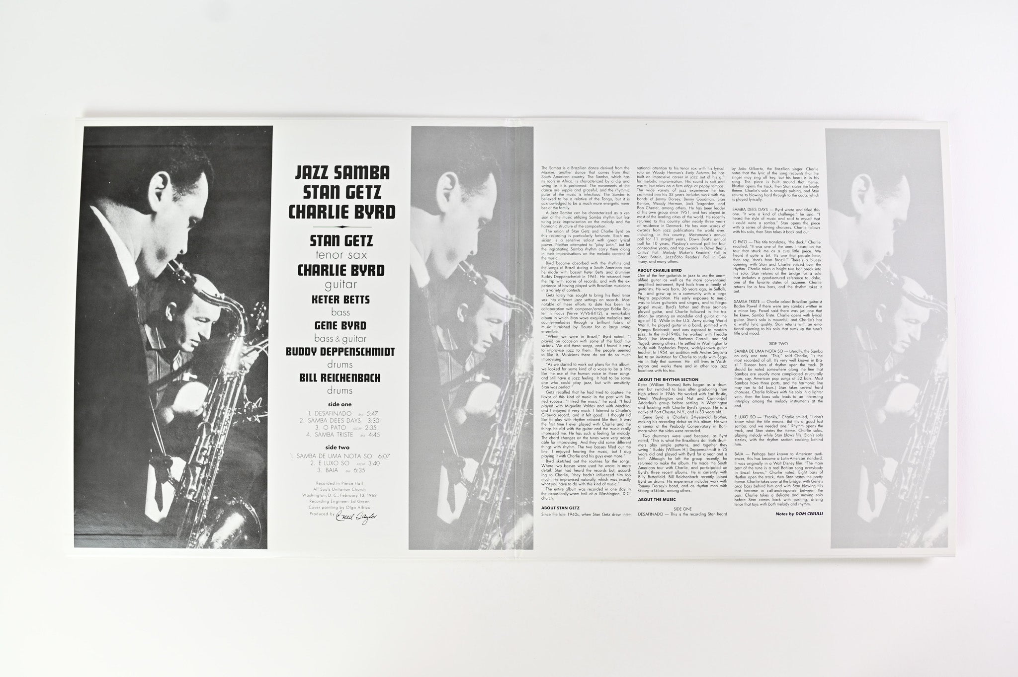 Stan Getz - Jazz Samba on Analogue Productions - 2-lp 45 RPM 200g