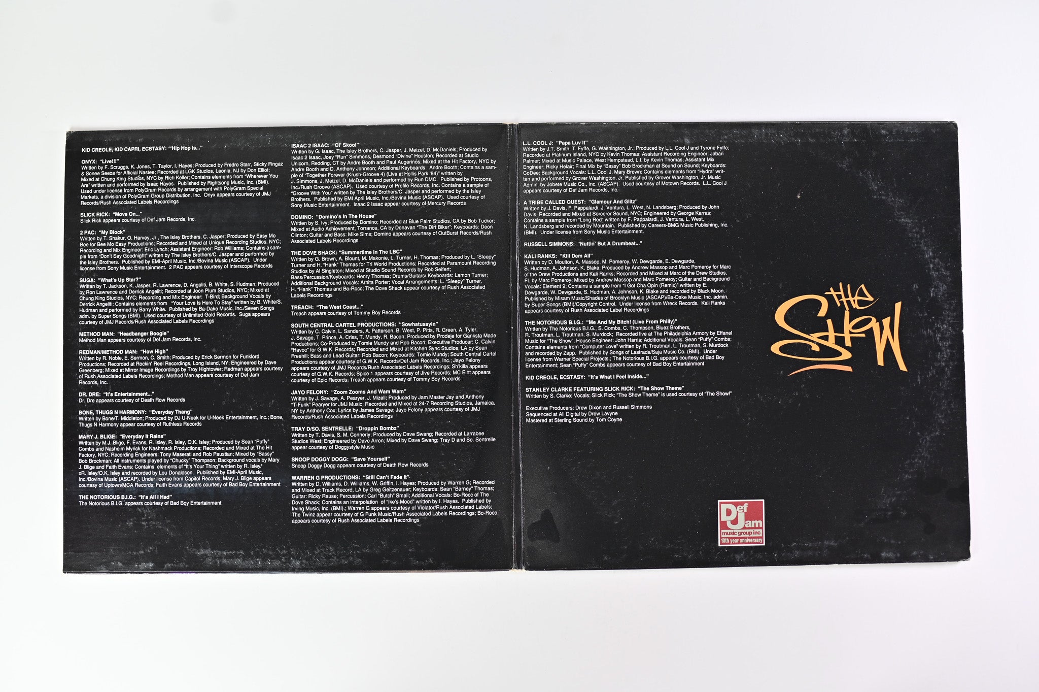 Various - The Show (The Soundtrack) on Def Jam Recordings