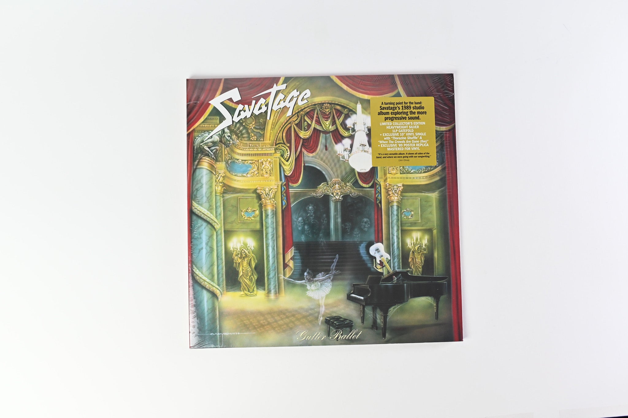 Savatage - Gutter Ballet on Ear Music Classics Ltd Silver Vinyl Reissue Sealed