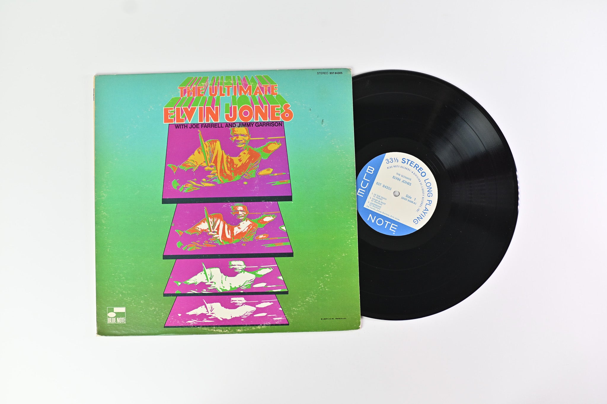Elvin Jones - The Ultimate on Blue Note – BST 84305 Stereo