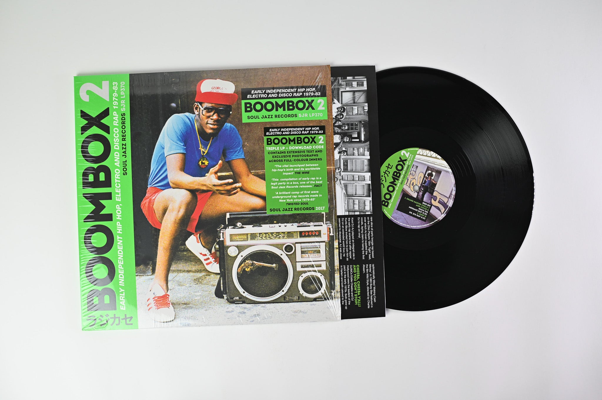 Various - Boombox 2 (Early Independent Hip Hop, Electro And Disco Rap 1979-83) on Soul Jazz Records