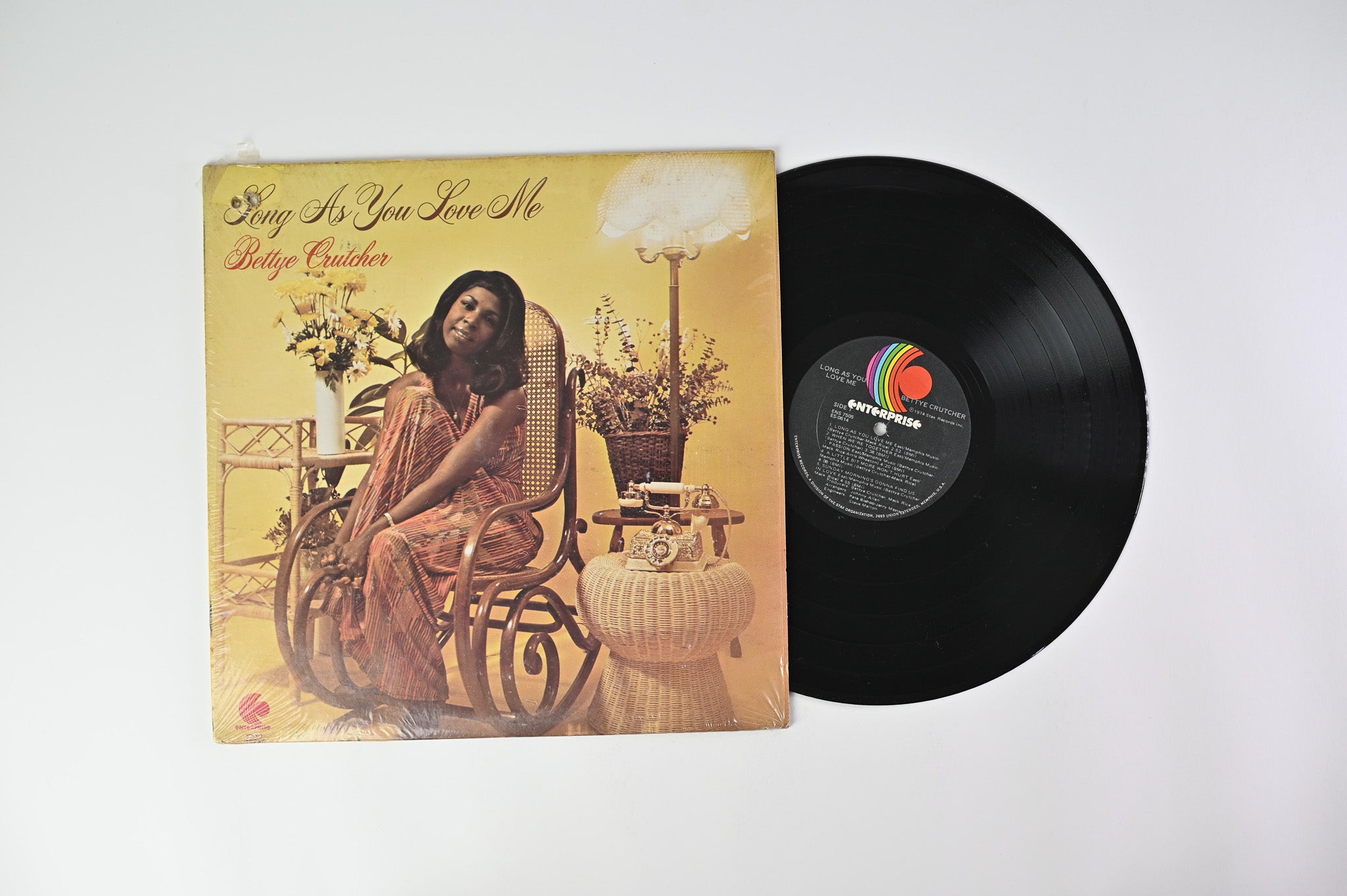 Bettye Crutcher - Long As You Love Me (I'll Be Alright) on Enterprise