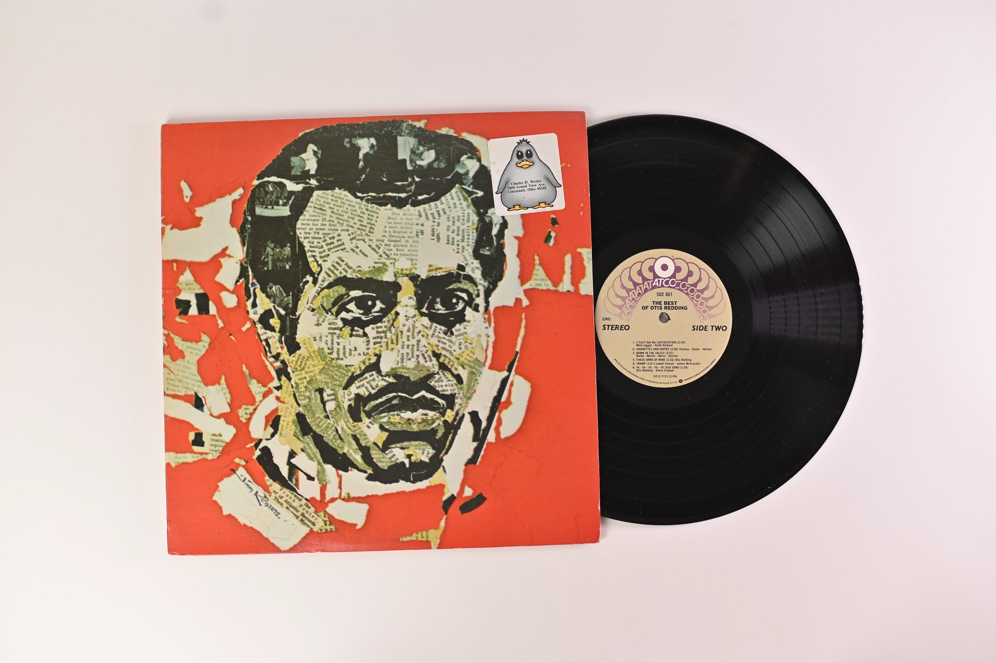 Otis Redding - The Best Of Otis Redding on ATCO Records