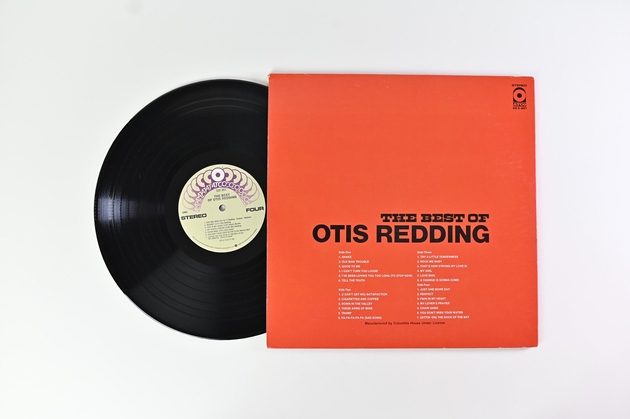 Otis Redding - The Best Of Otis Redding on ATCO Records