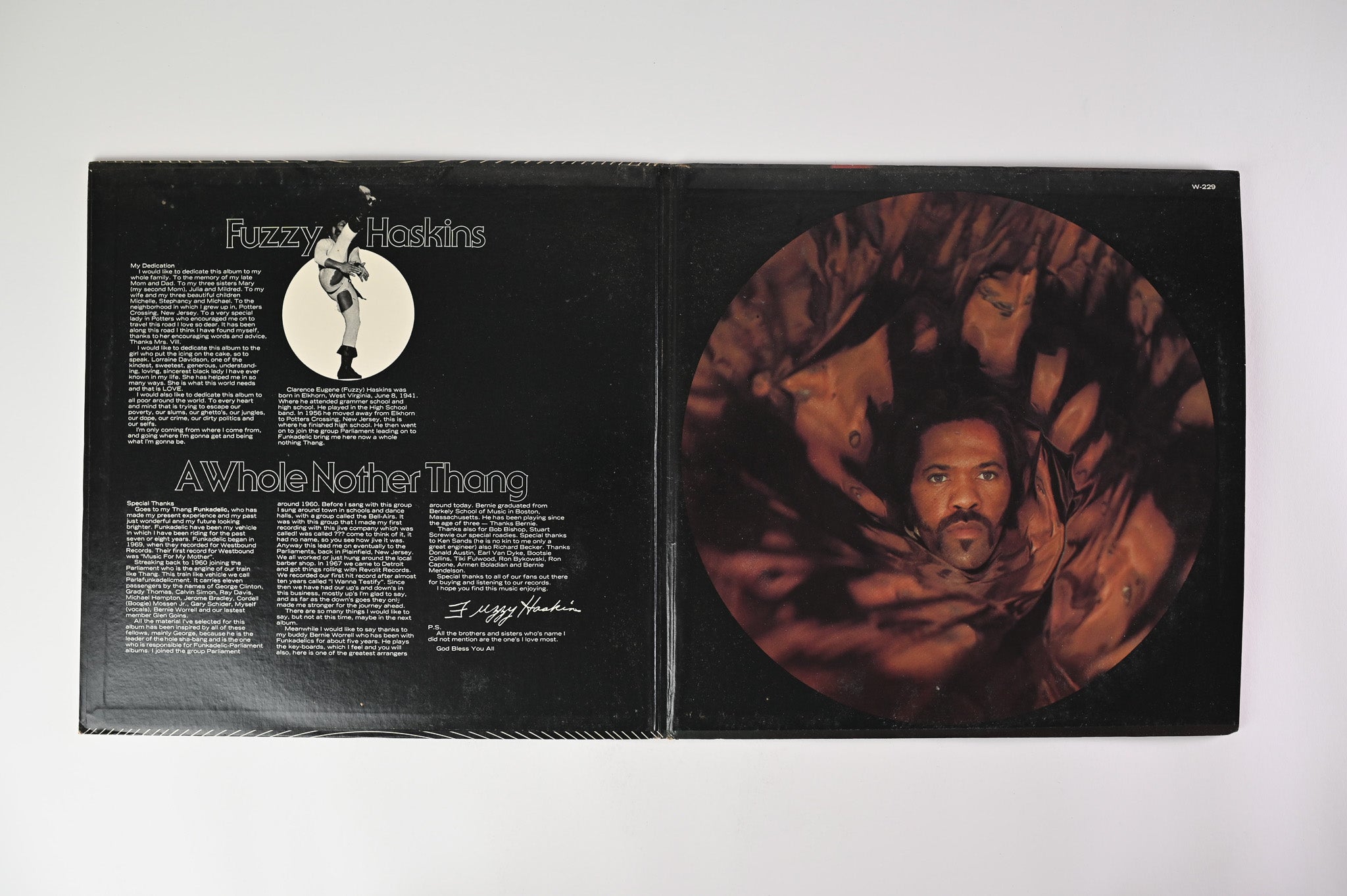 Fuzzy Haskins - A Whole Nother Thang on Westbound Records