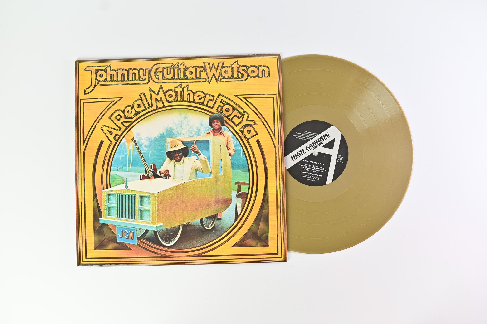 Johnny Guitar Watson - A Real Mother For Ya on Music On Vinyl - Gold Vinyl