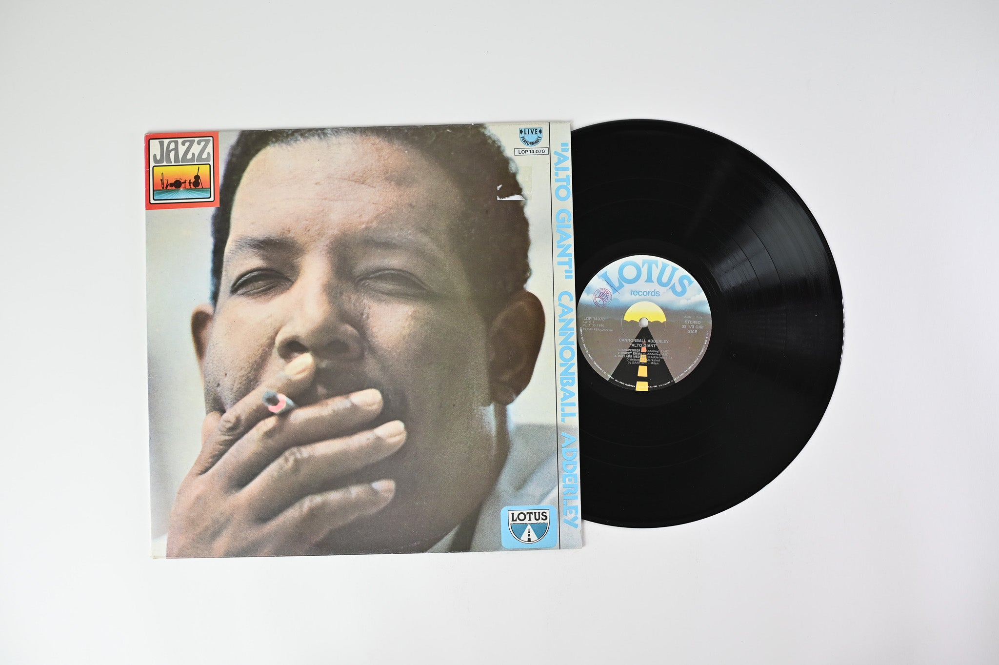 Cannonball Adderley - Alto Giant on Lotus Unofficial Pressing
