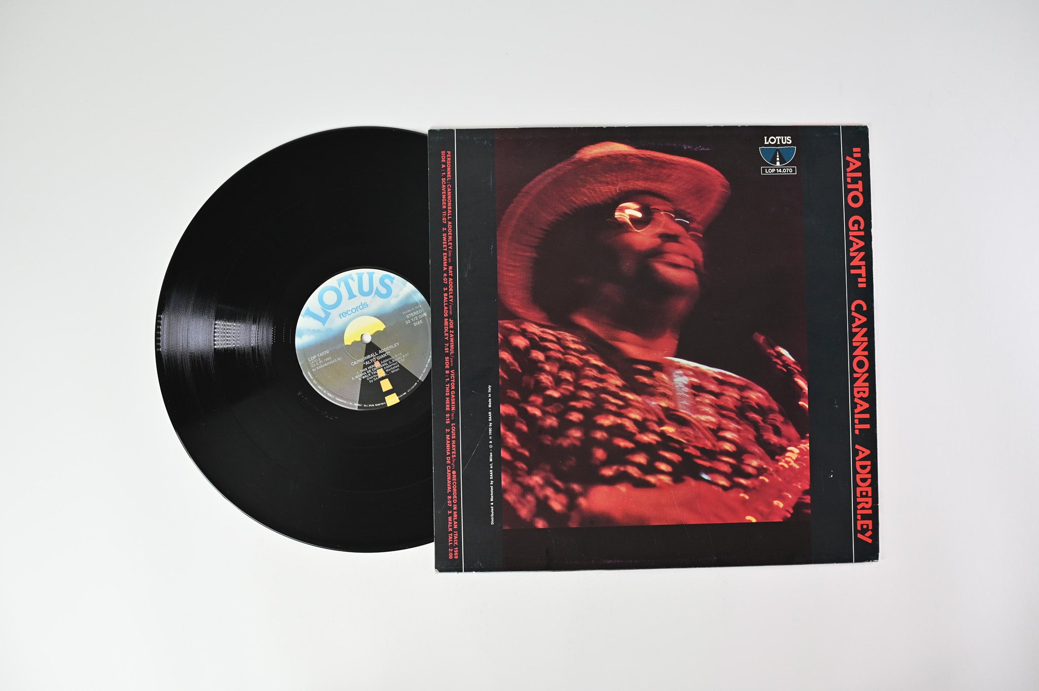 Cannonball Adderley - Alto Giant on Lotus Unofficial Pressing