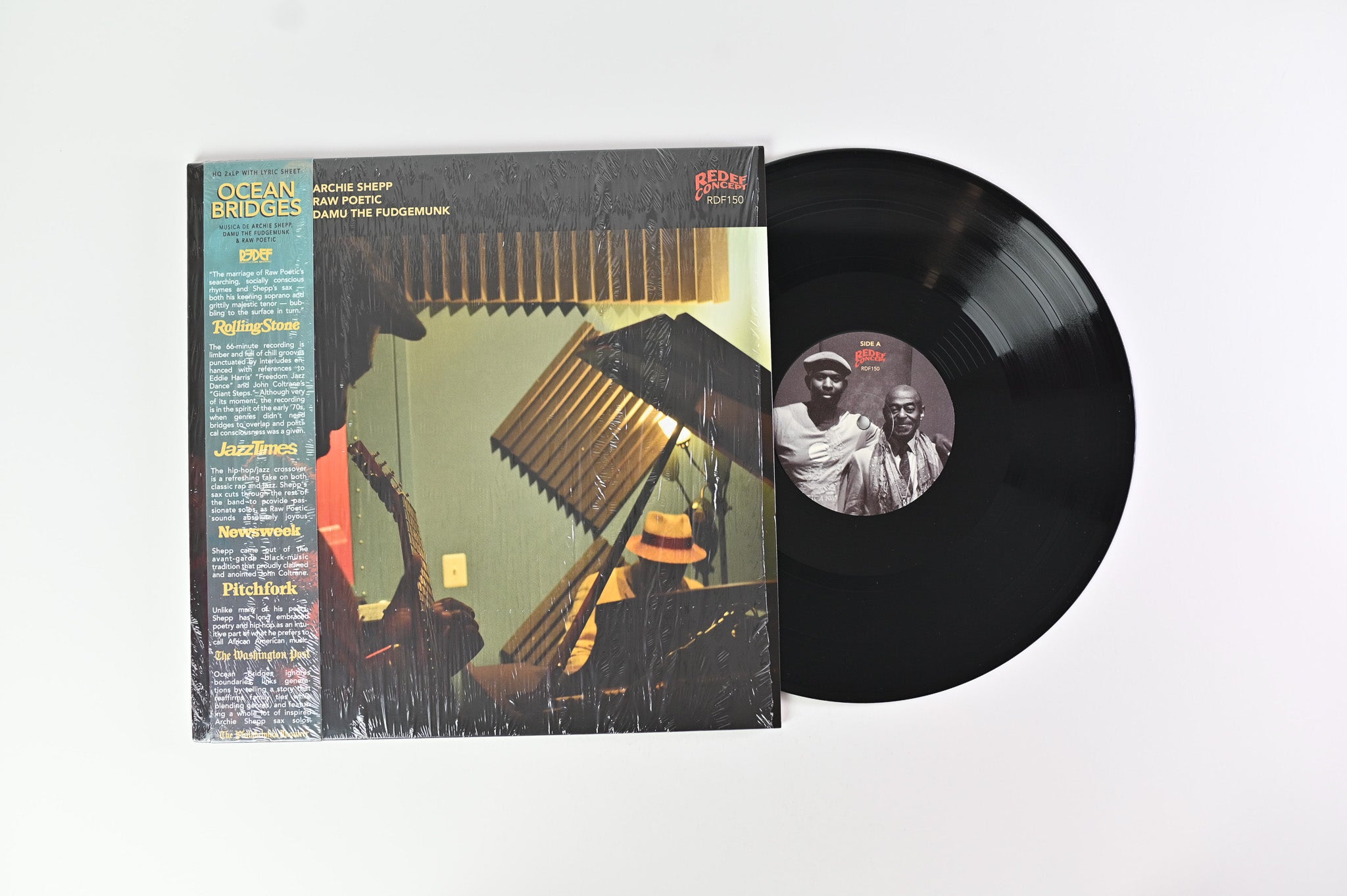 Archie Shepp, Raw Poetic, Damu The Fudgemunk - Ocean Bridges on Redefinition Records