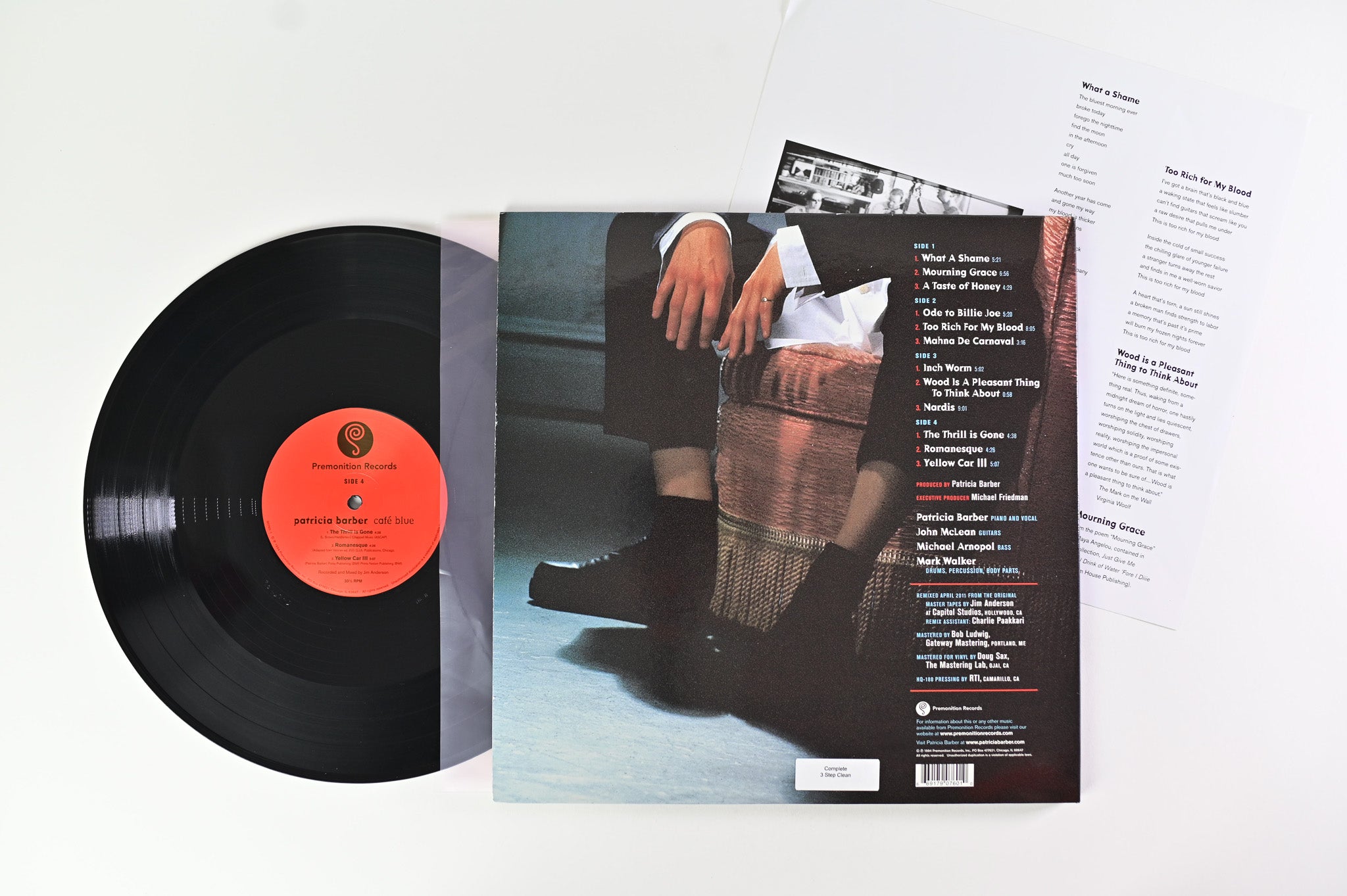 Patricia Barber - Café Blue on Premonition Records