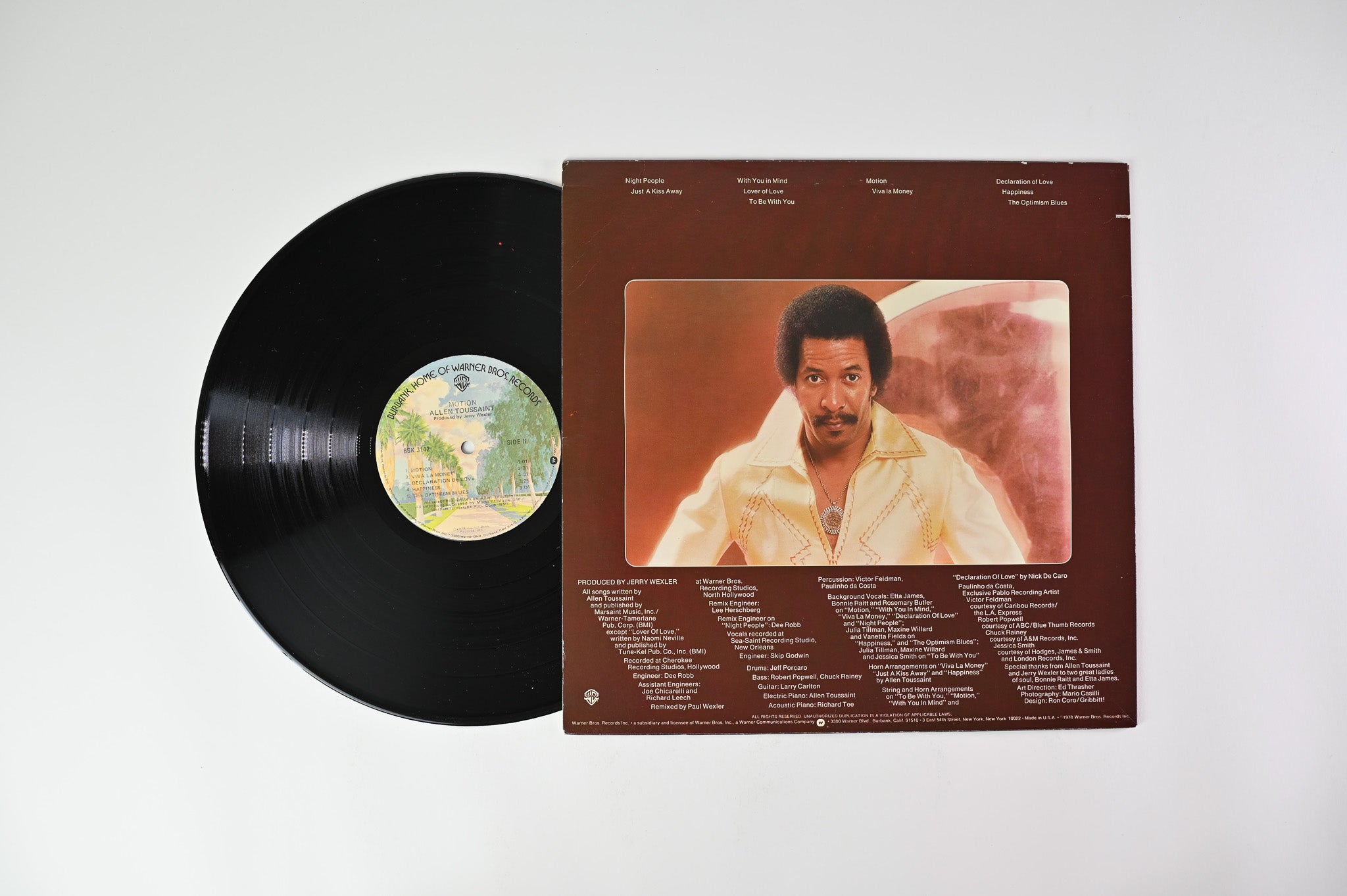 Allen Toussaint - Motion on Warner Bros