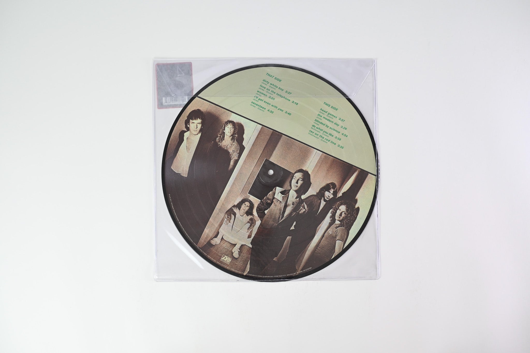 Foreigner - Head Games on Atlantic Ltd Picture Disc Reissue