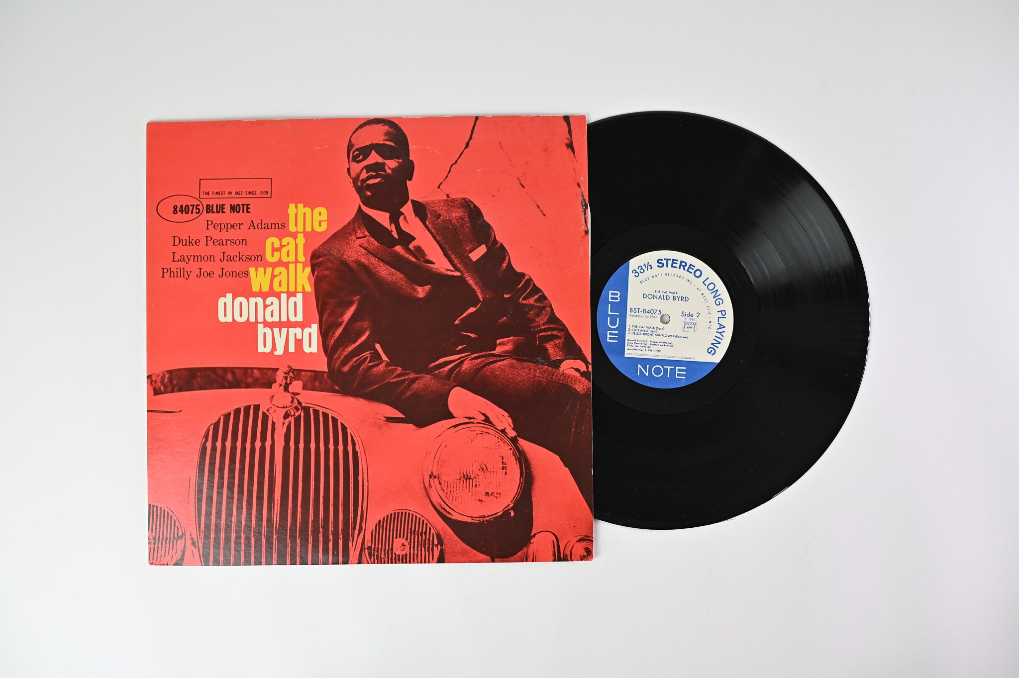 Donald Byrd - The Cat Walk on Blue Note BST 84075 - French Reissue