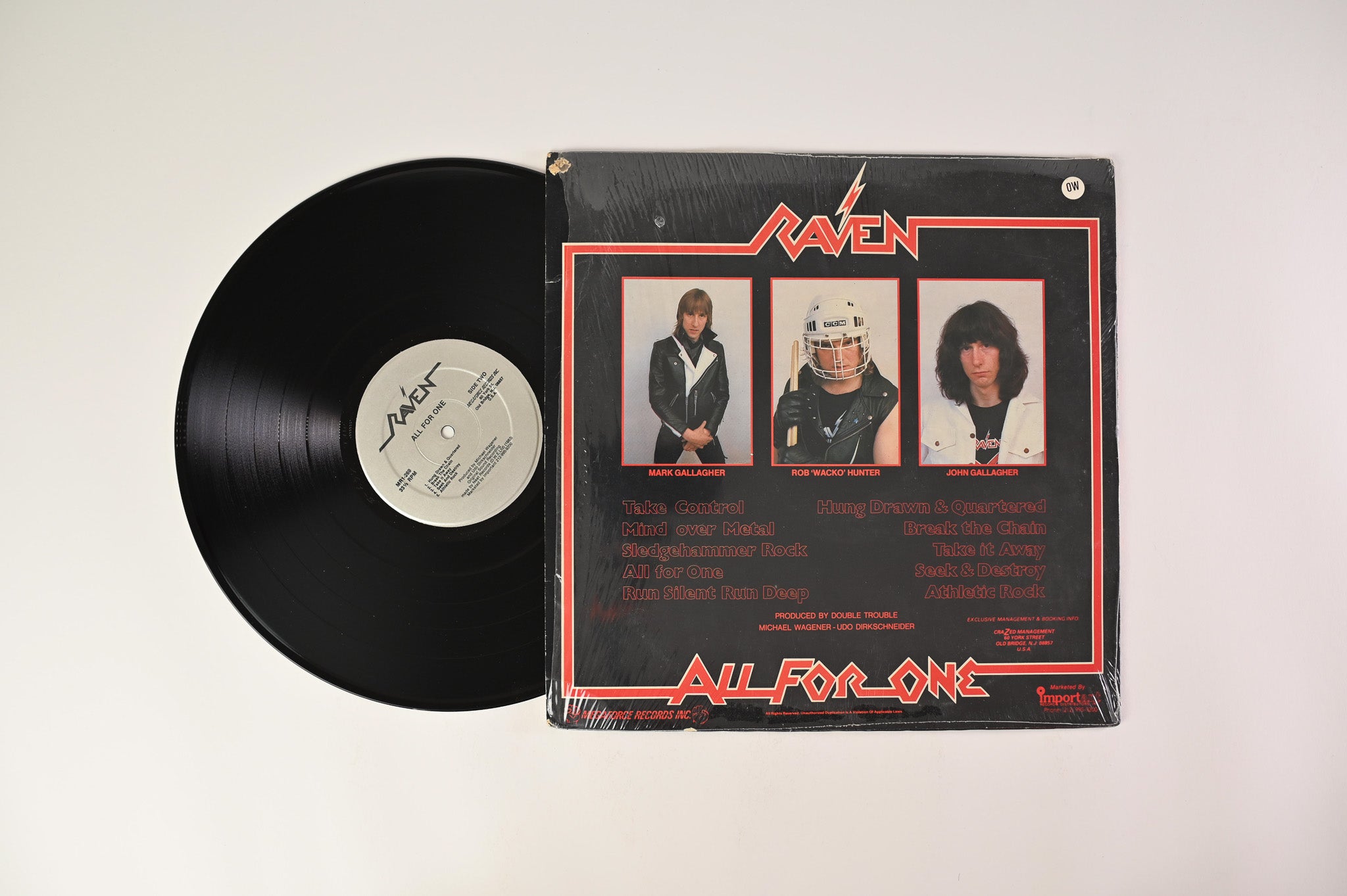 Raven - All For One on Megaforce