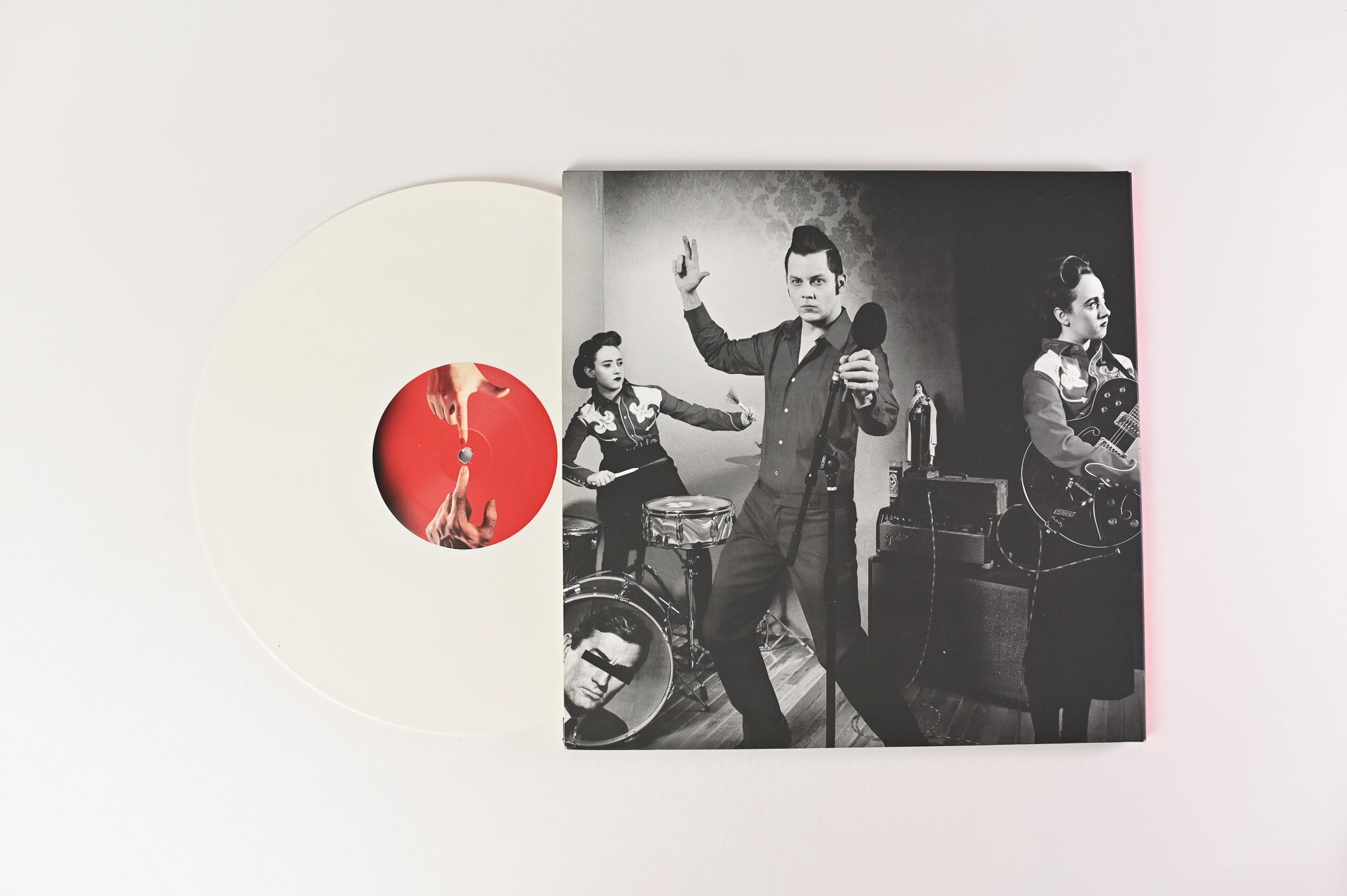 The White Stripes - Get Behind Me Satan on Third Man Ltd RSD Reissue Red & White Vinyl