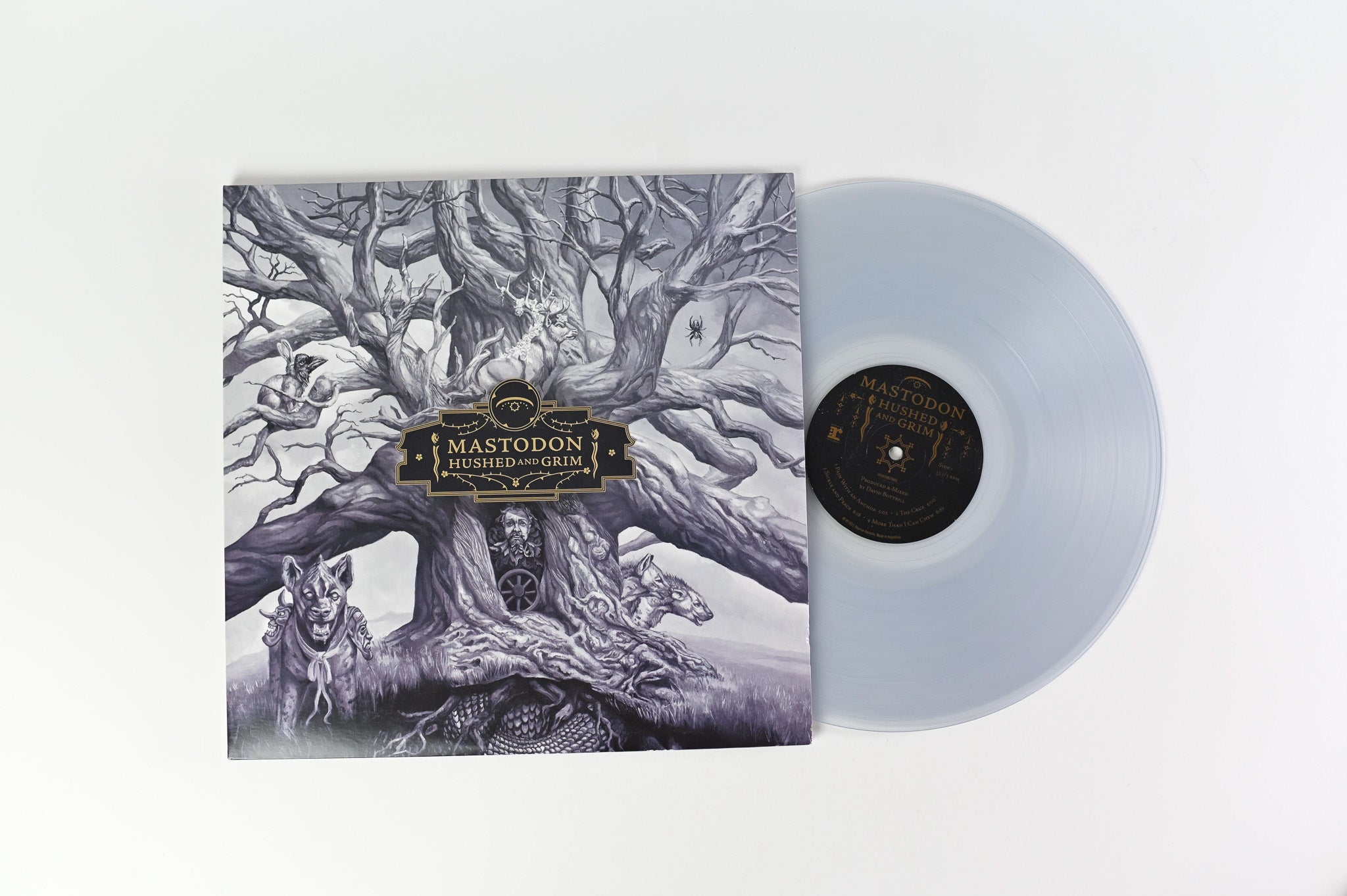 Mastodon - Hushed And Grim on Reprise Records Clear Vinyl