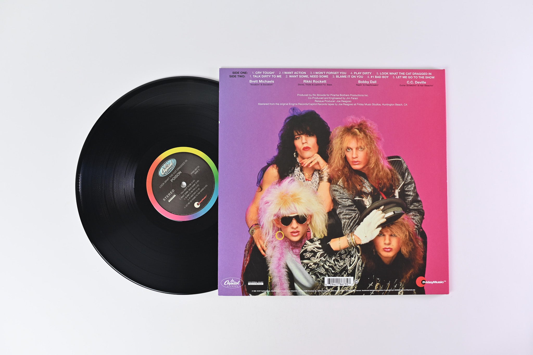Poison - Look What The Cat Dragged In on Friday Music Reissue