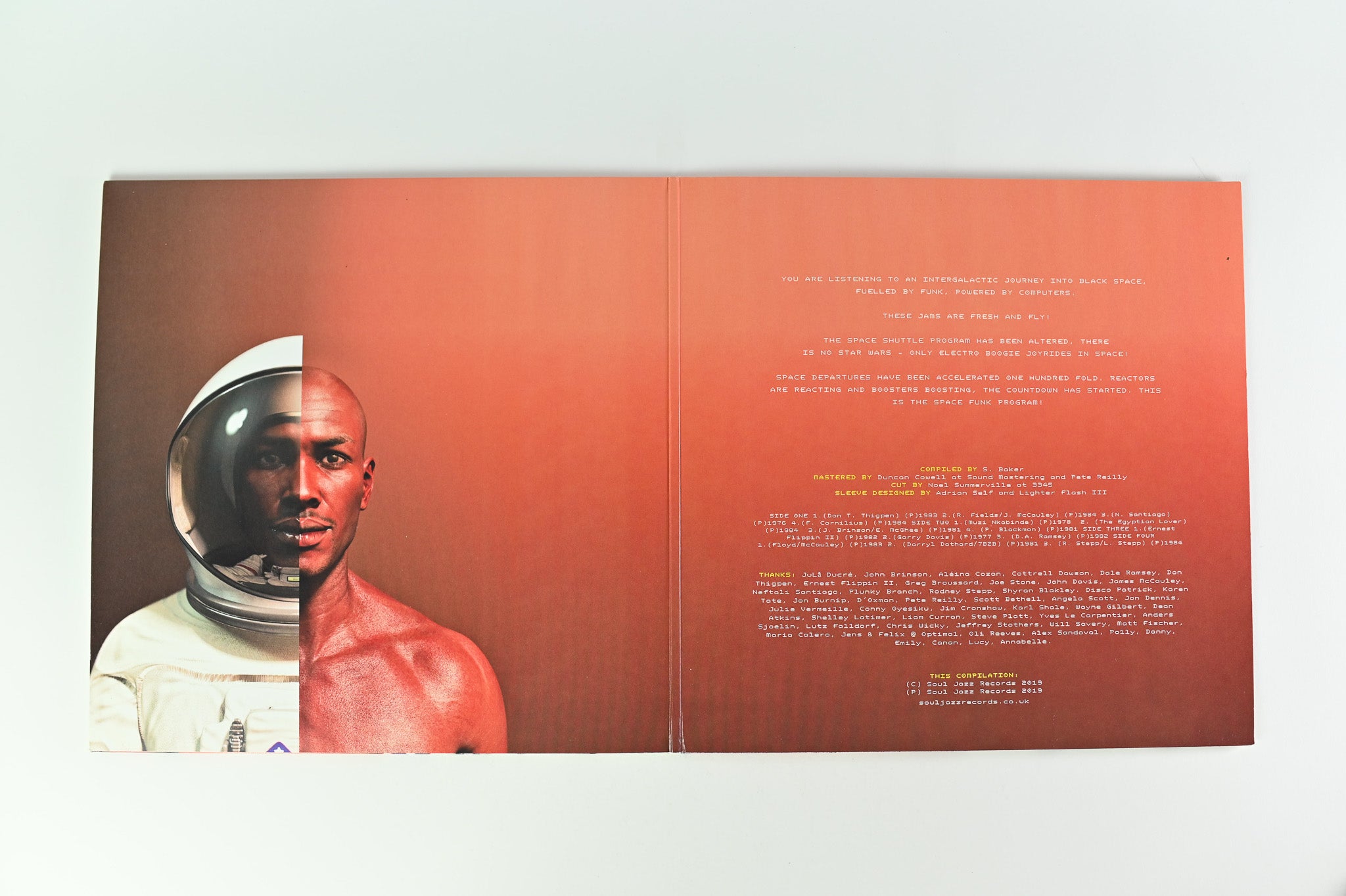 Various - Space Funk (Afro Futurist Electro Funk In Space 1976-84) on Soul Jazz Records