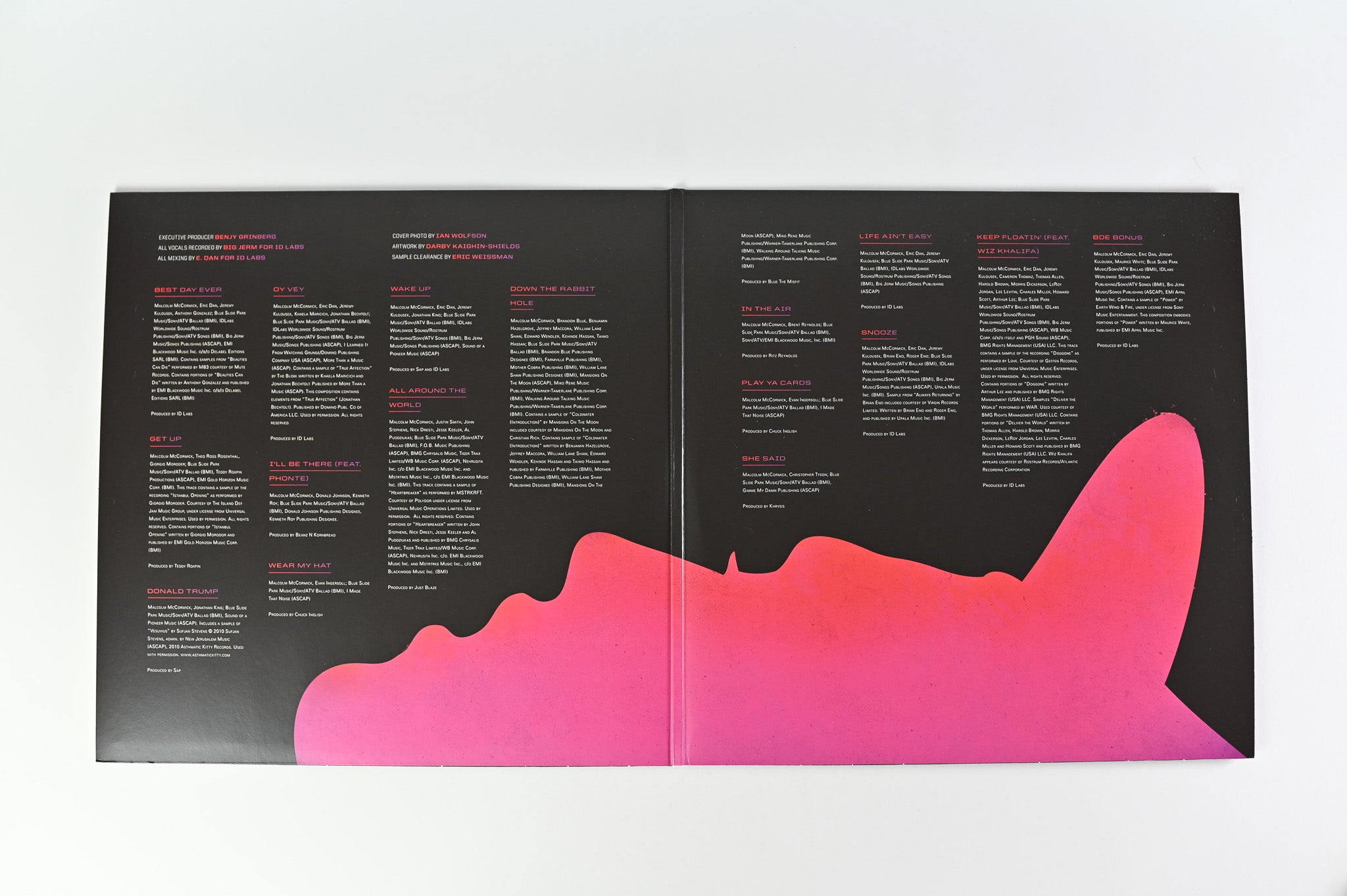 Mac Miller - Best Day Ever Reissue on Rostrum Records Purple/Pink/Red Vinyl