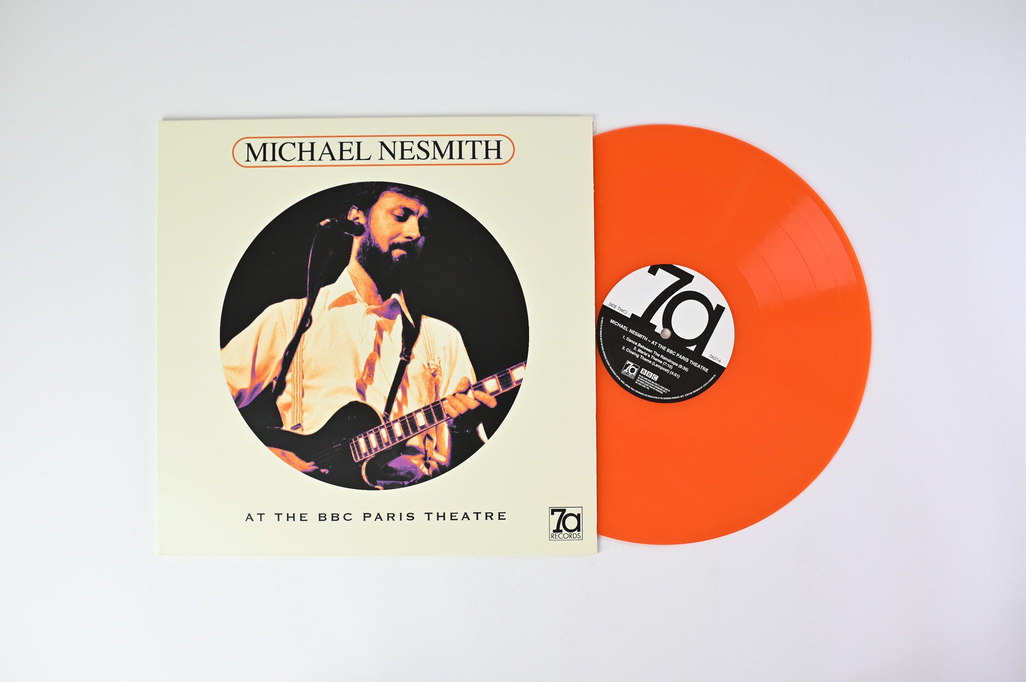 Michael Nesmith - At The BBC Paris Theatre on 7A Ltd Orange Vinyl UK Pressing