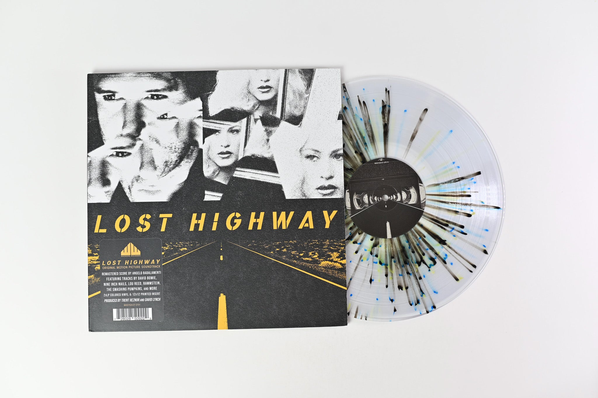 Various - Lost Highway (Original Motion Picture Soundtrack) on Waxwork Splatter Vinyl Reissue