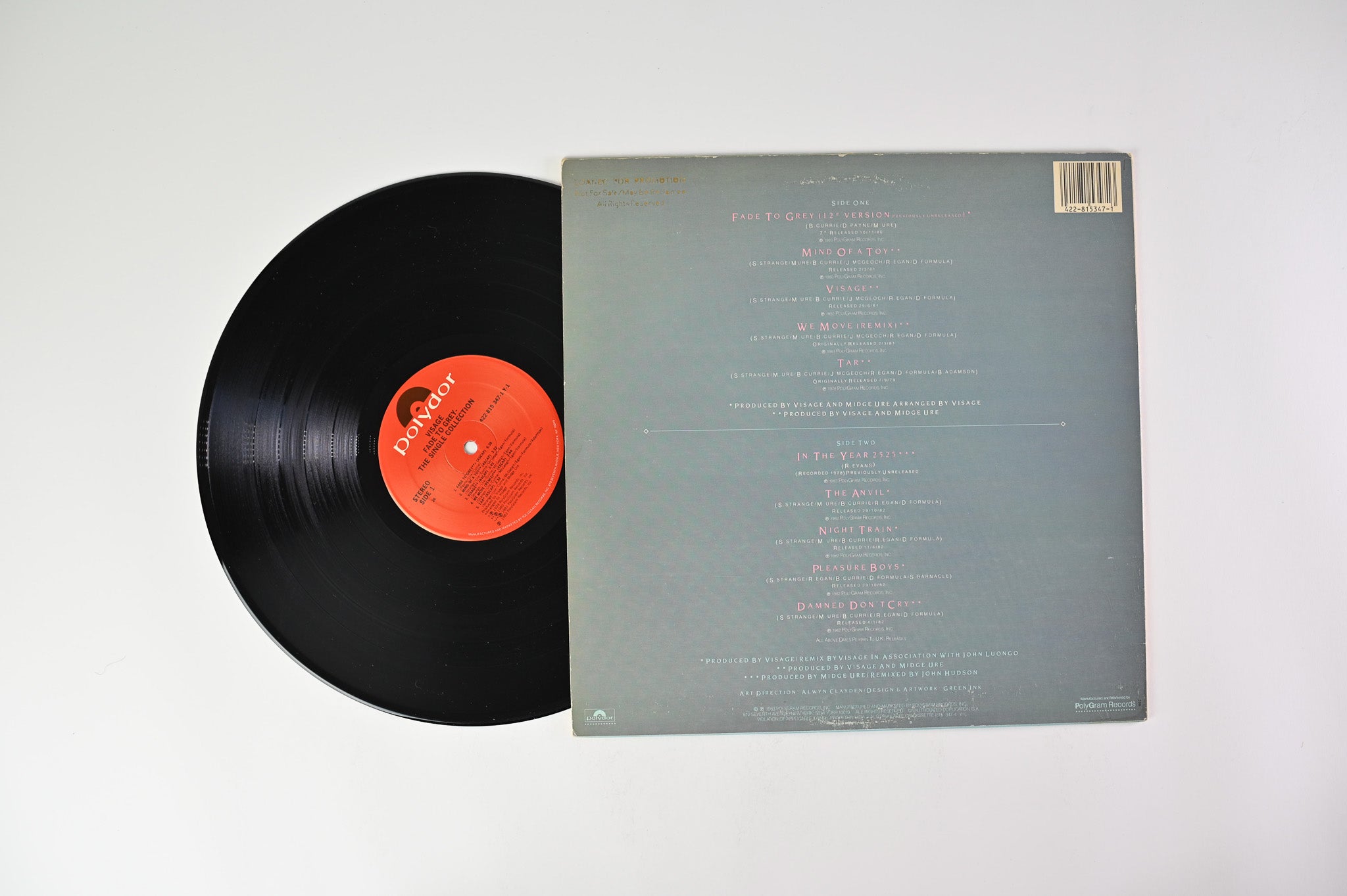 Visage - Fade To Grey (The Singles Collection) on Polydor