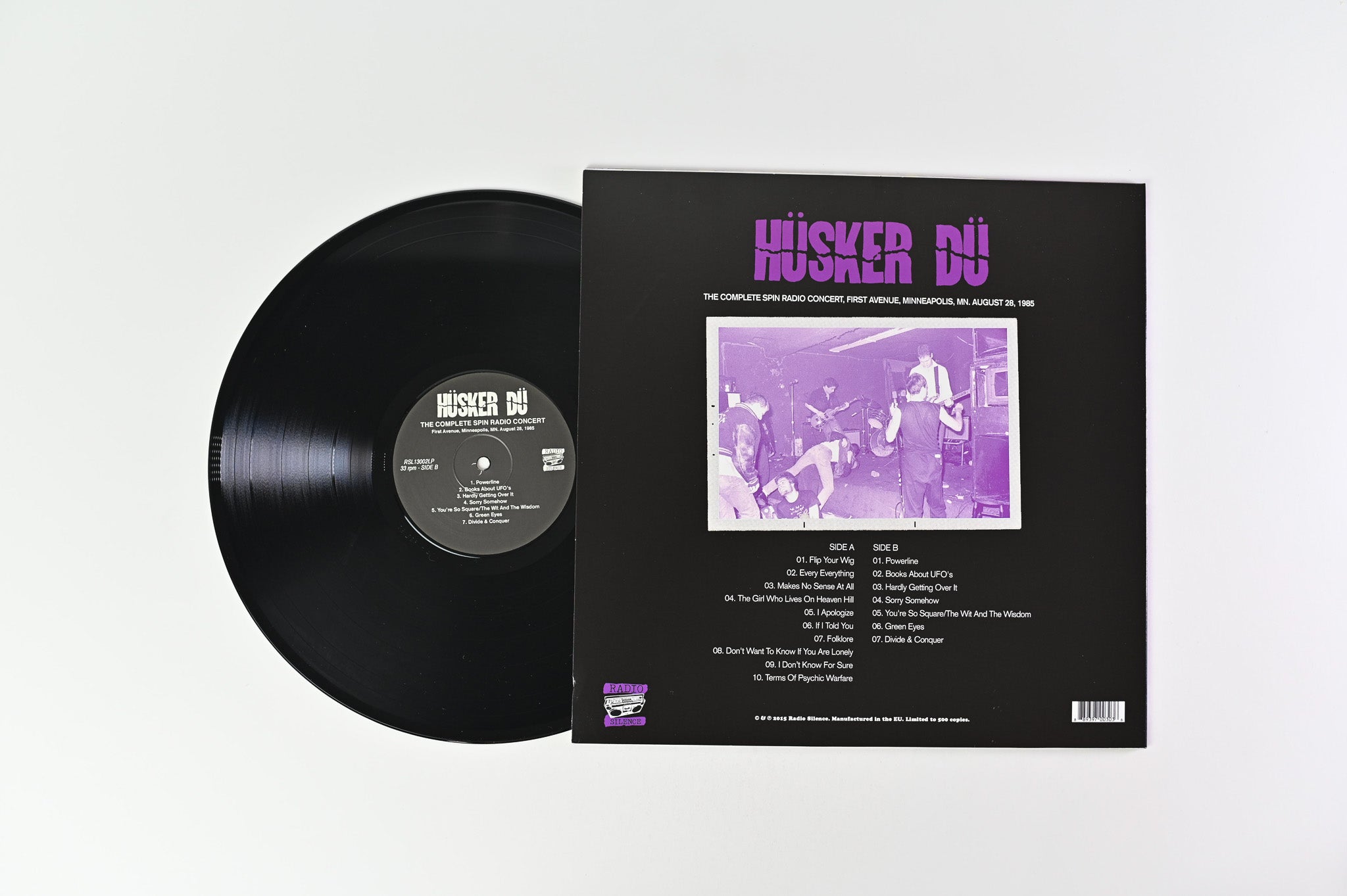 Hüsker Dü - The Complete Spin Radio Concert-First Avenue, Minneapolis, MN. Aug. 28, 1985 Ltd Unofficial Release