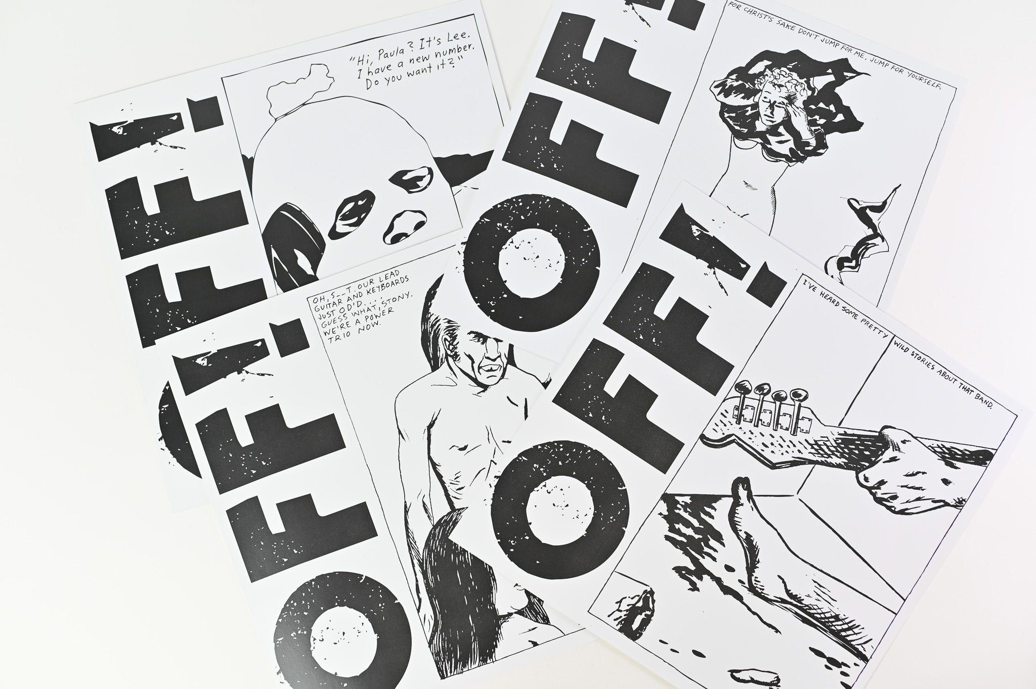 OFF! - First Four EPs on Fat Possum Ltd Blue Translucent Reissue